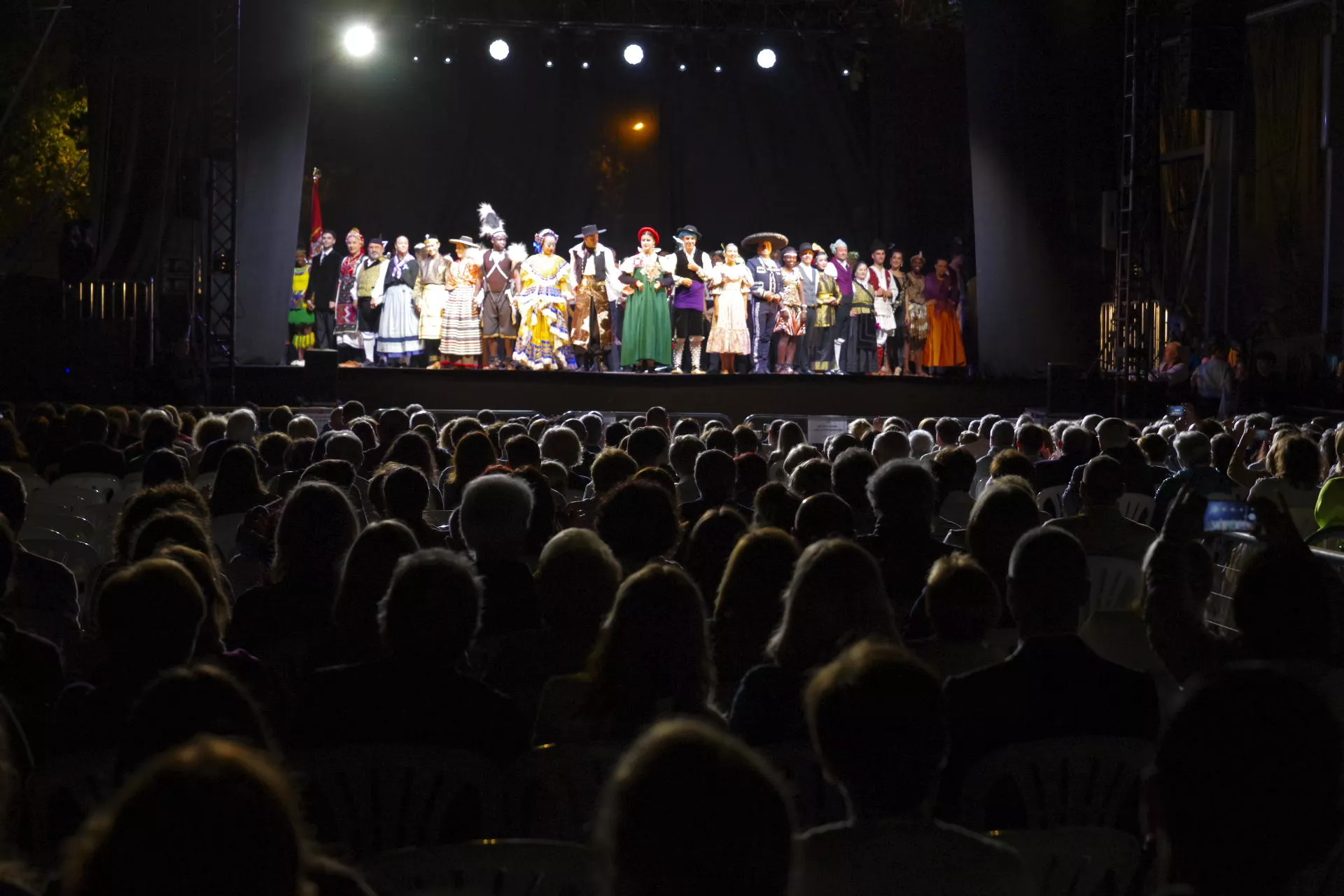 Espectáculo Jaca, ciudad de la ilusión. Foto M.A. Muñoz. 
