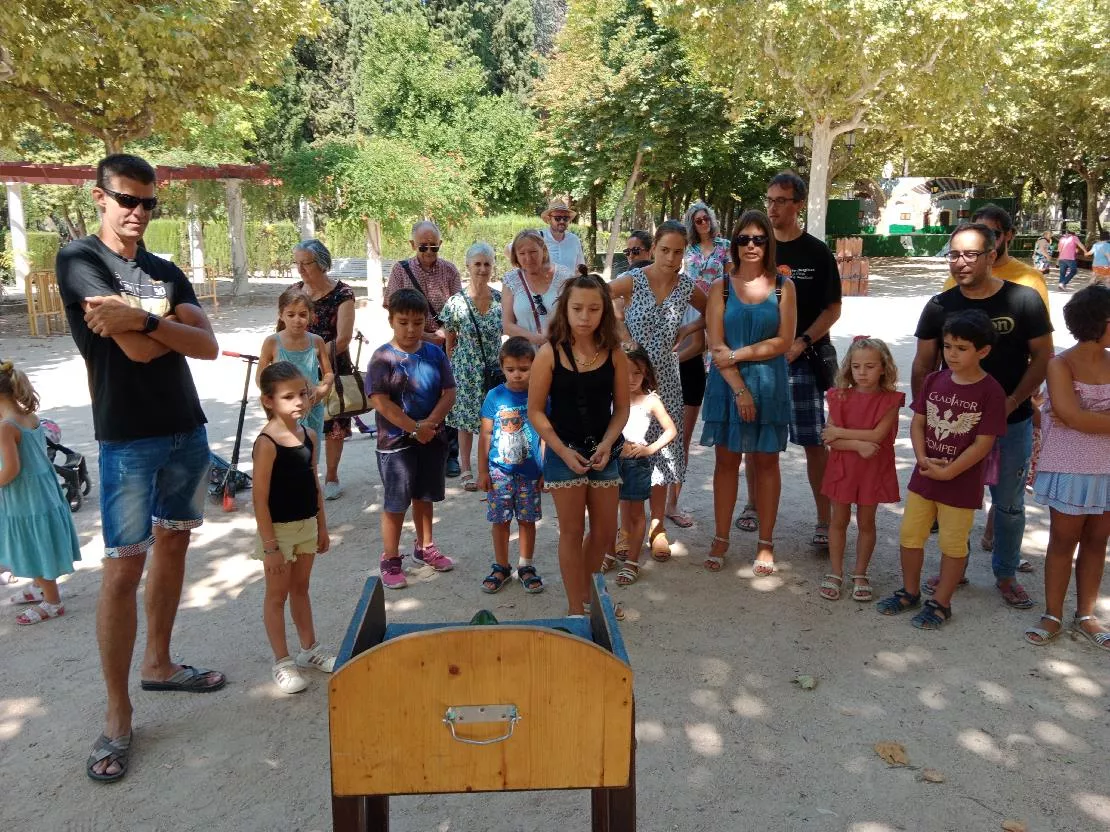 El juego de la rana. Foto: Carrera.