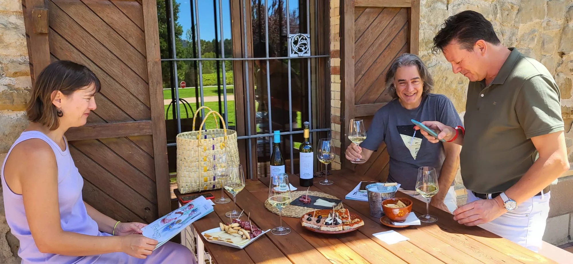 Joaquín Gálvez, Wineman, en Viñas del Vero