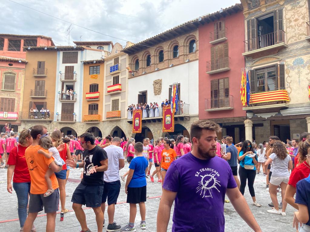 Graus celebra las fiestas en honor al Santo Cristo y San Vicente Ferrer. Foto: Adrián Mora