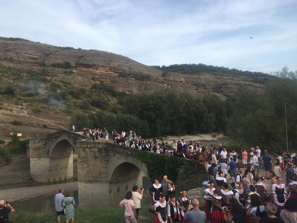 Graus celebra las fiestas en honor al Santo Cristo y San Vicente Ferrer. Foto: Adrián Mora