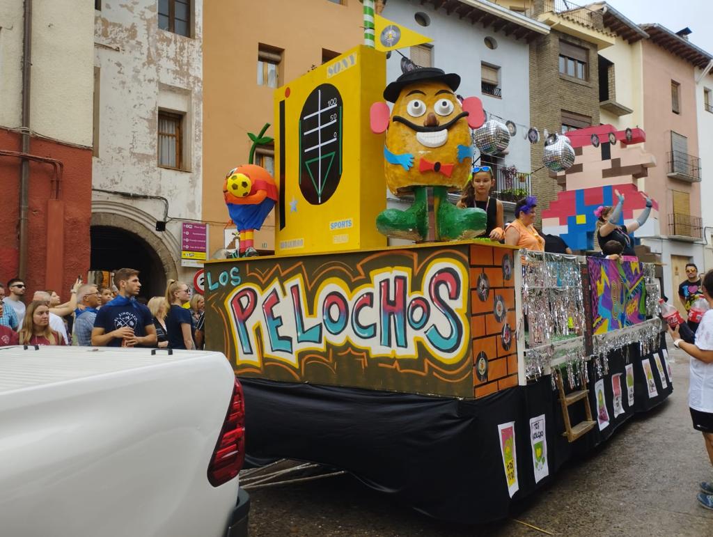 Graus celebra las fiestas en honor al Santo Cristo y San Vicente Ferrer. Foto: Adrián Mora