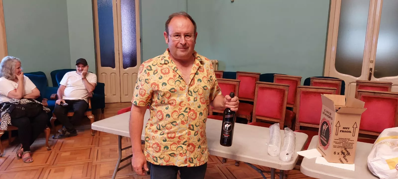 Imágenes de la presentación de El Rotomotor de Virgilio Aljama en Huesca.