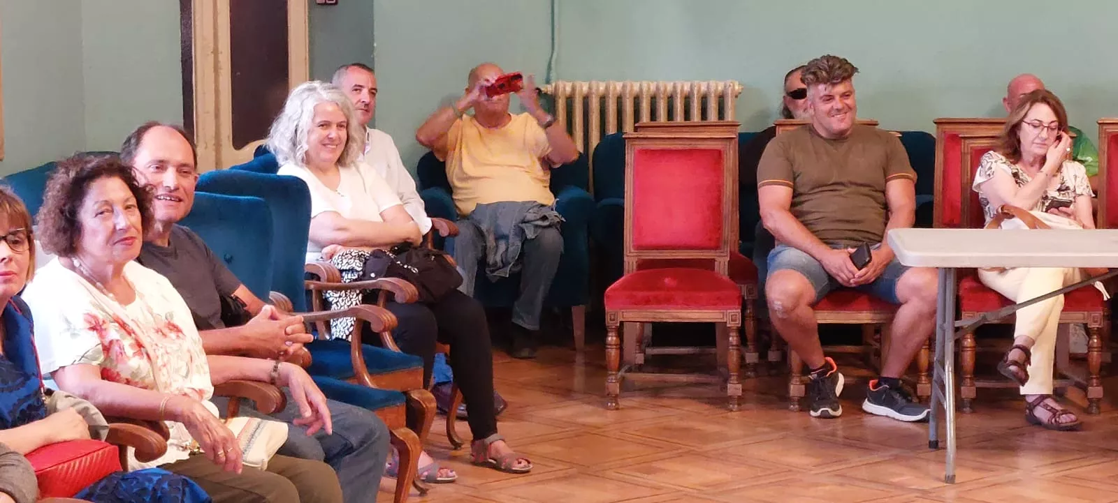 Imágenes de la presentación de El Rotomotor de Virgilio Aljama en Huesca.