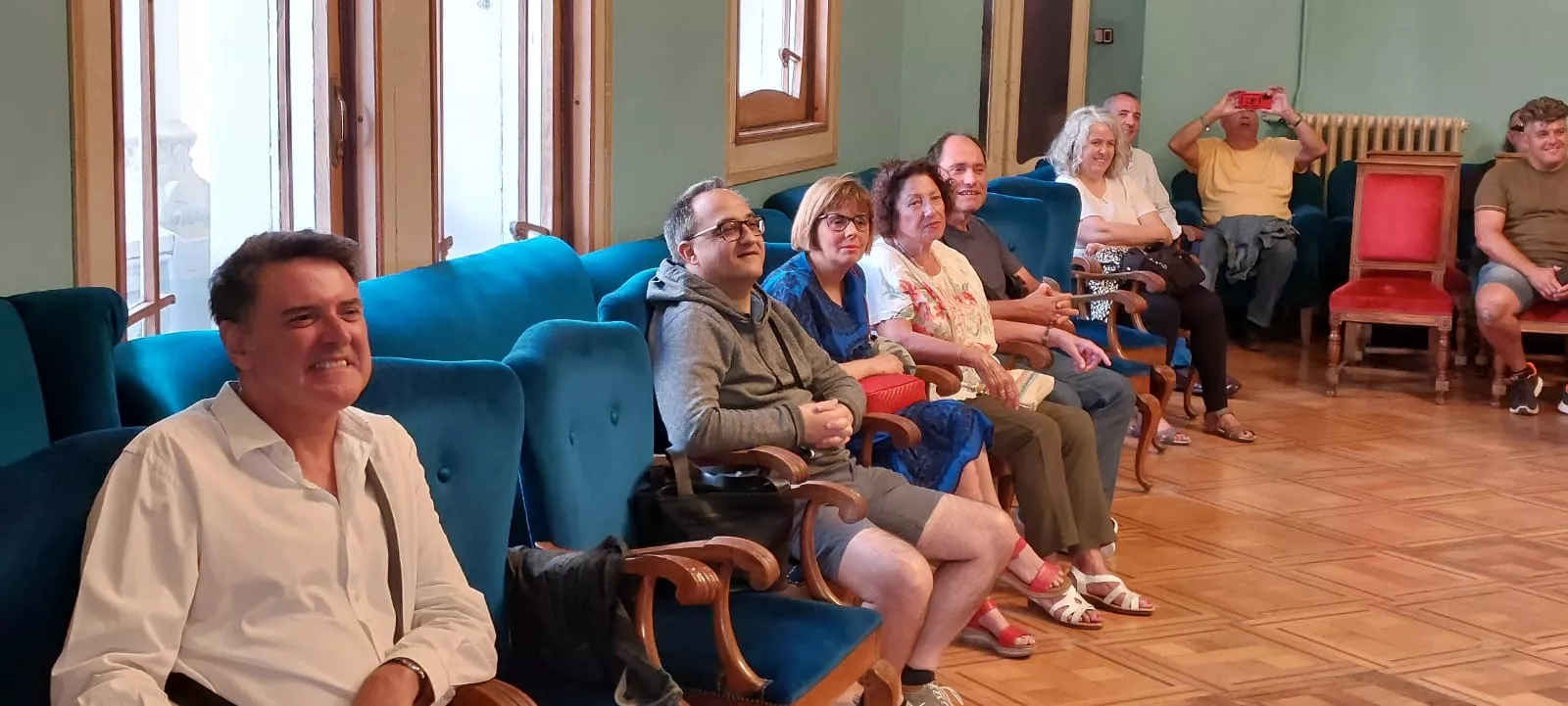 Imágenes de la presentación de El Rotomotor de Virgilio Aljama en Huesca.