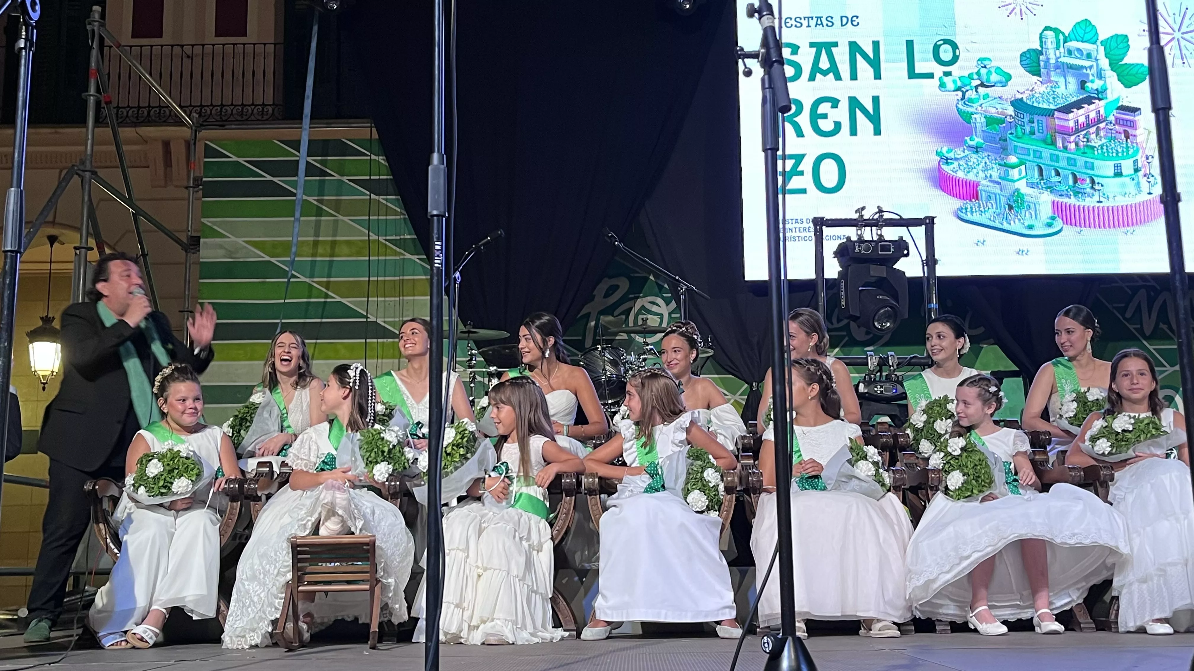 Presentación de las mairalesas de Huesca. Foto: Mercedes Manterola