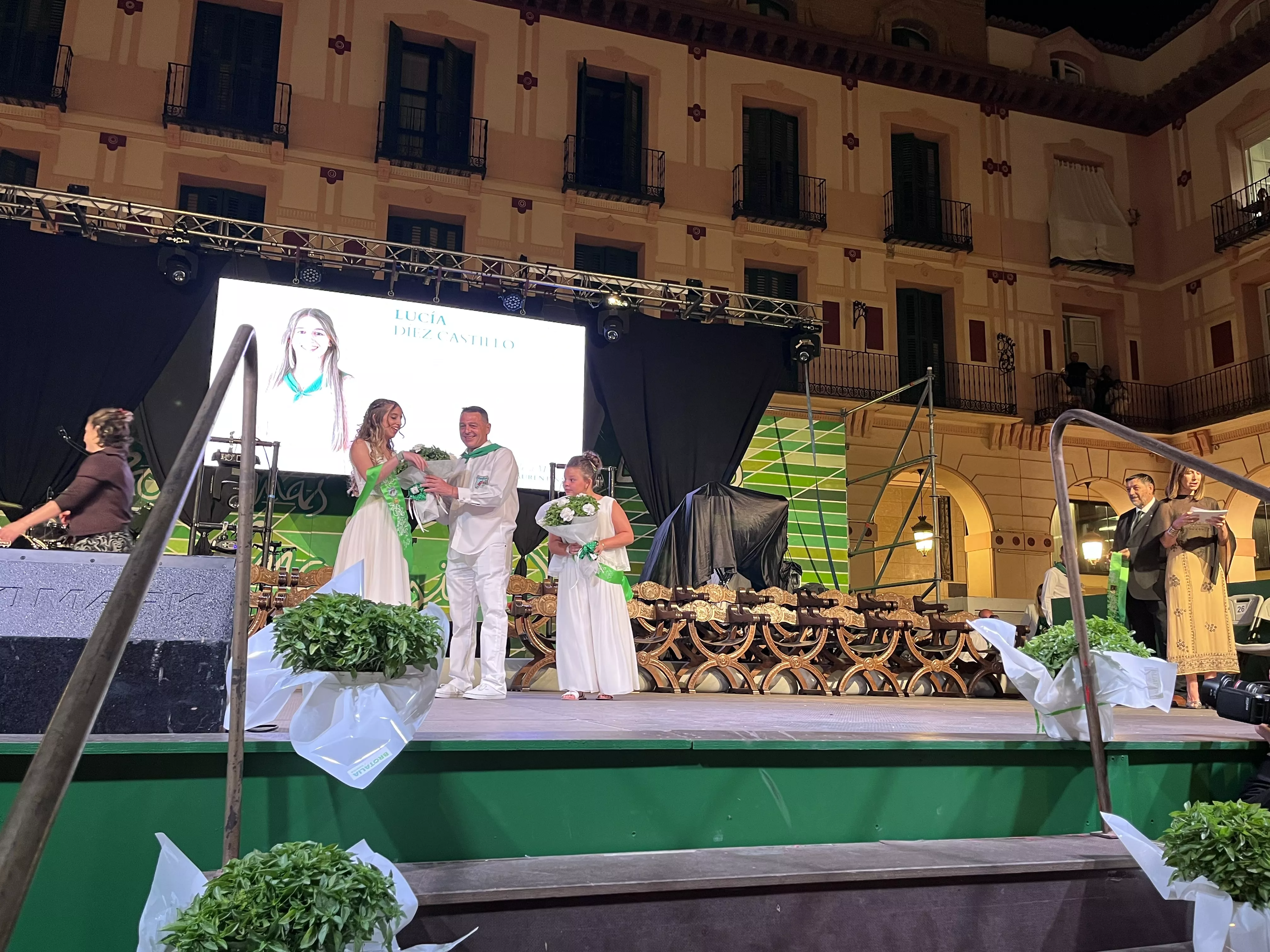 Presentación de las mairalesas de Huesca. Foto: Mercedes Manterola