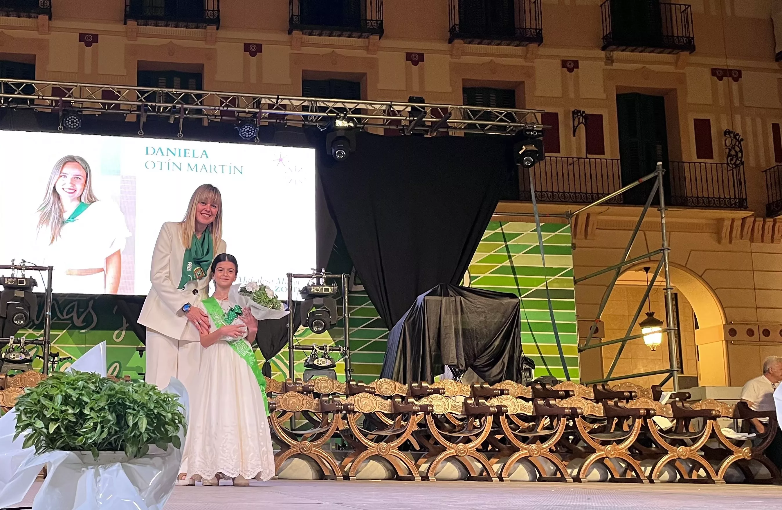 Presentación de las mairalesas de Huesca. Foto: Mercedes Manterola