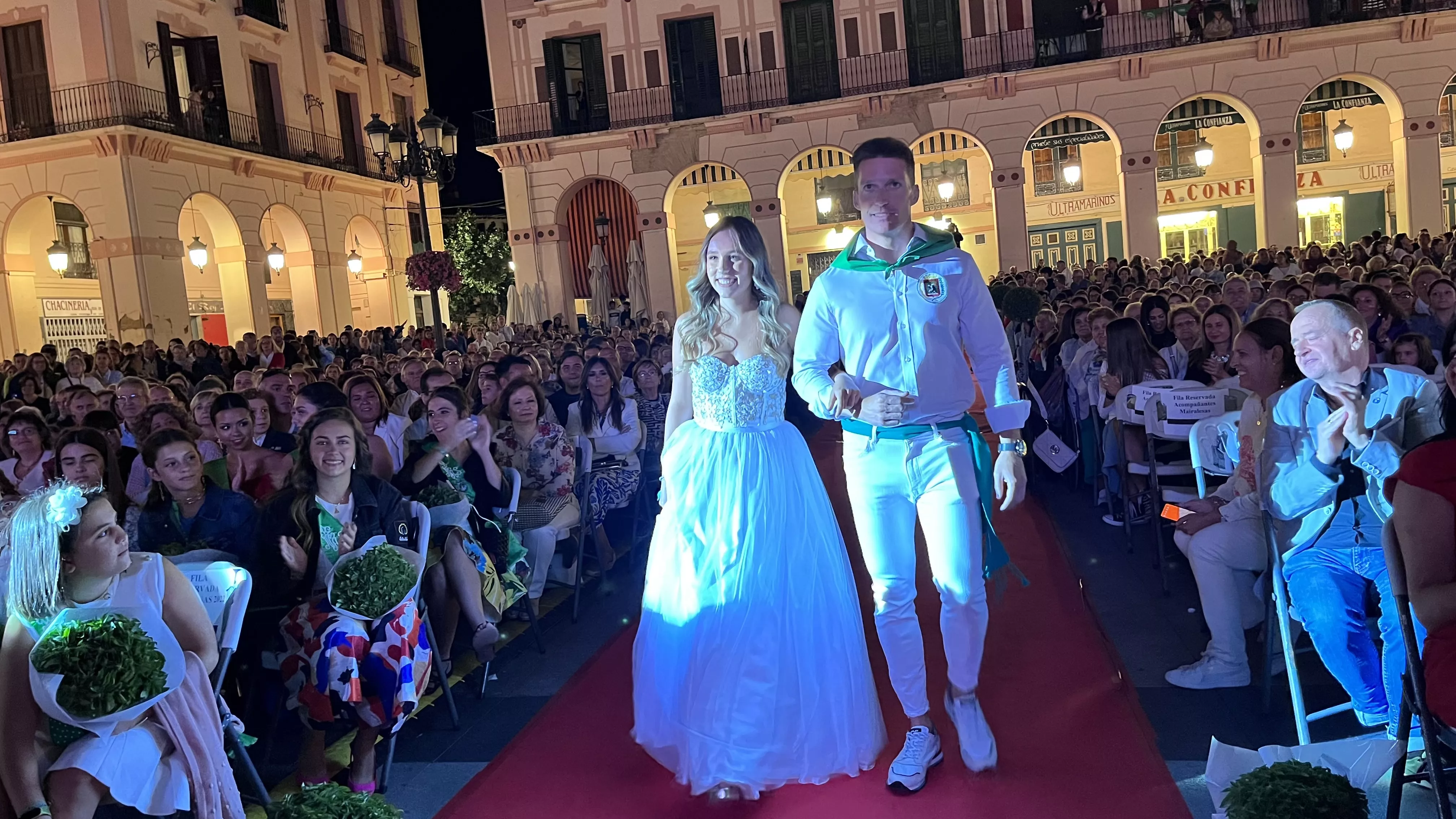 Presentación de las mairalesas de Huesca. Foto: Mercedes Manterola