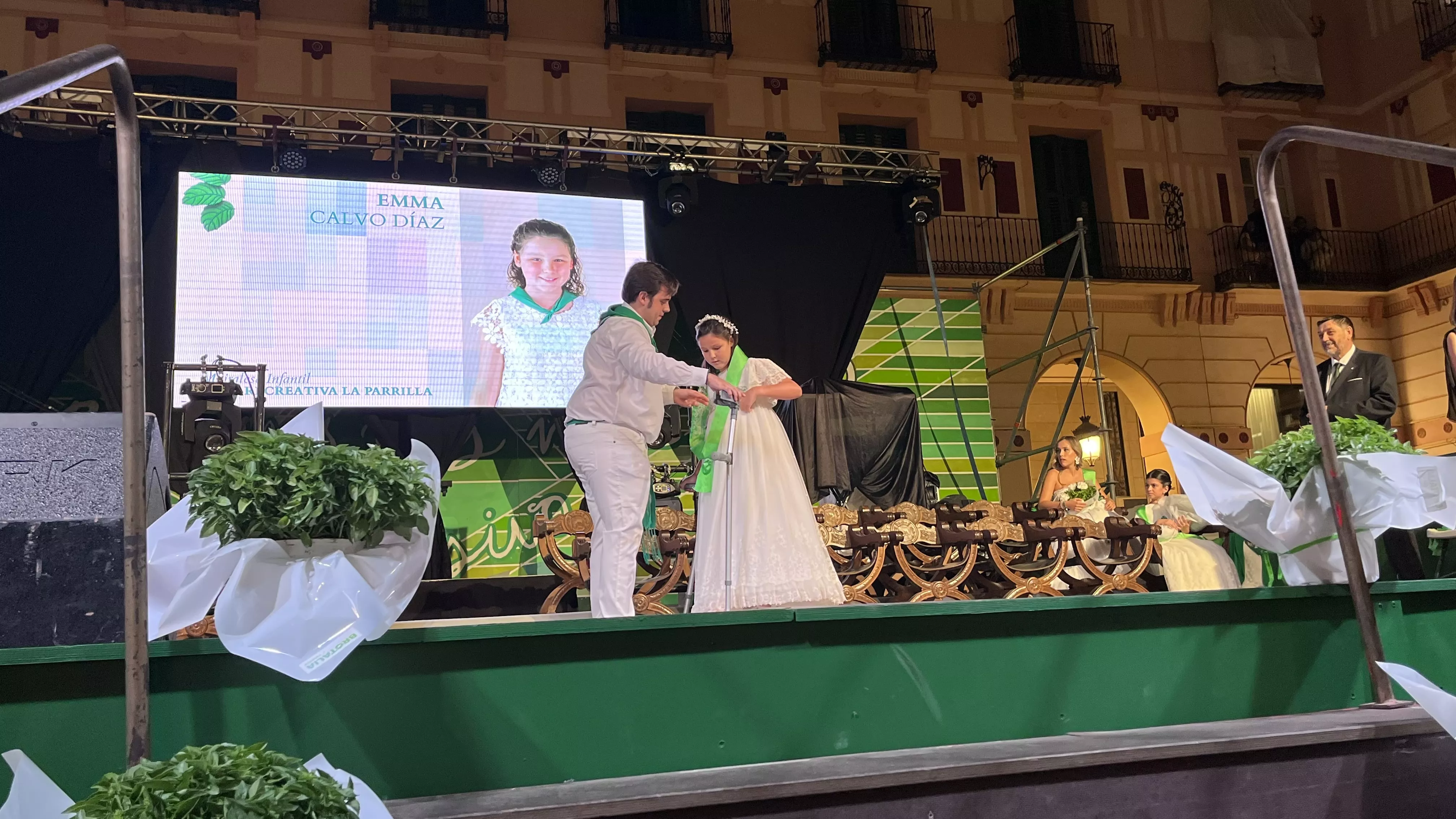 Presentación de las mairalesas de Huesca. Foto: Mercedes Manterola