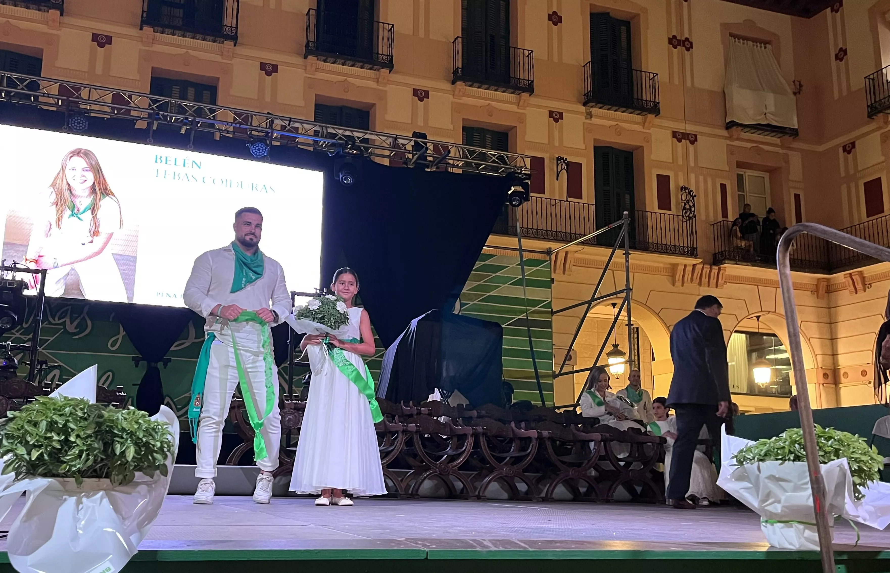 Presentación de las mairalesas de Huesca. Foto: Mercedes Manterola