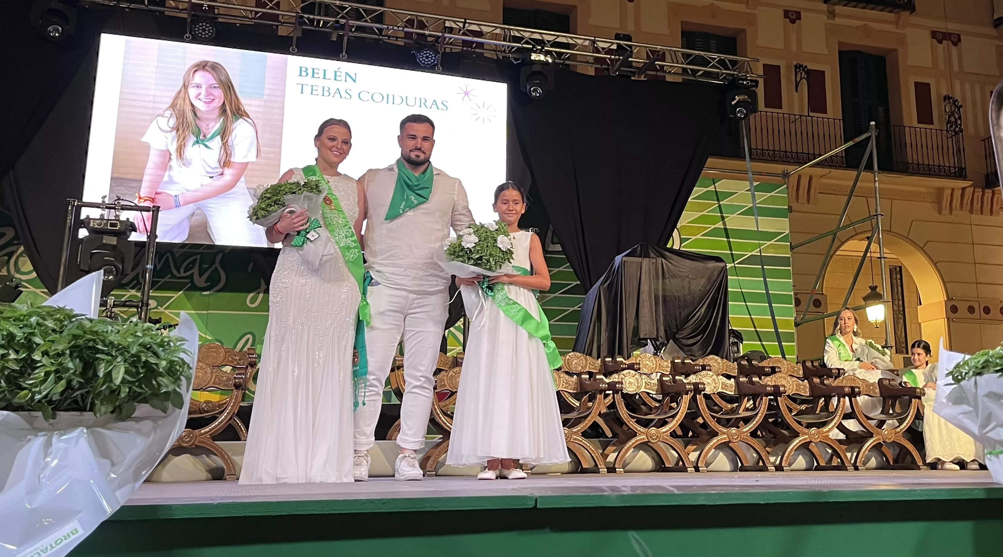 Presentación de las mairalesas de Huesca. Foto: Mercedes Manterola