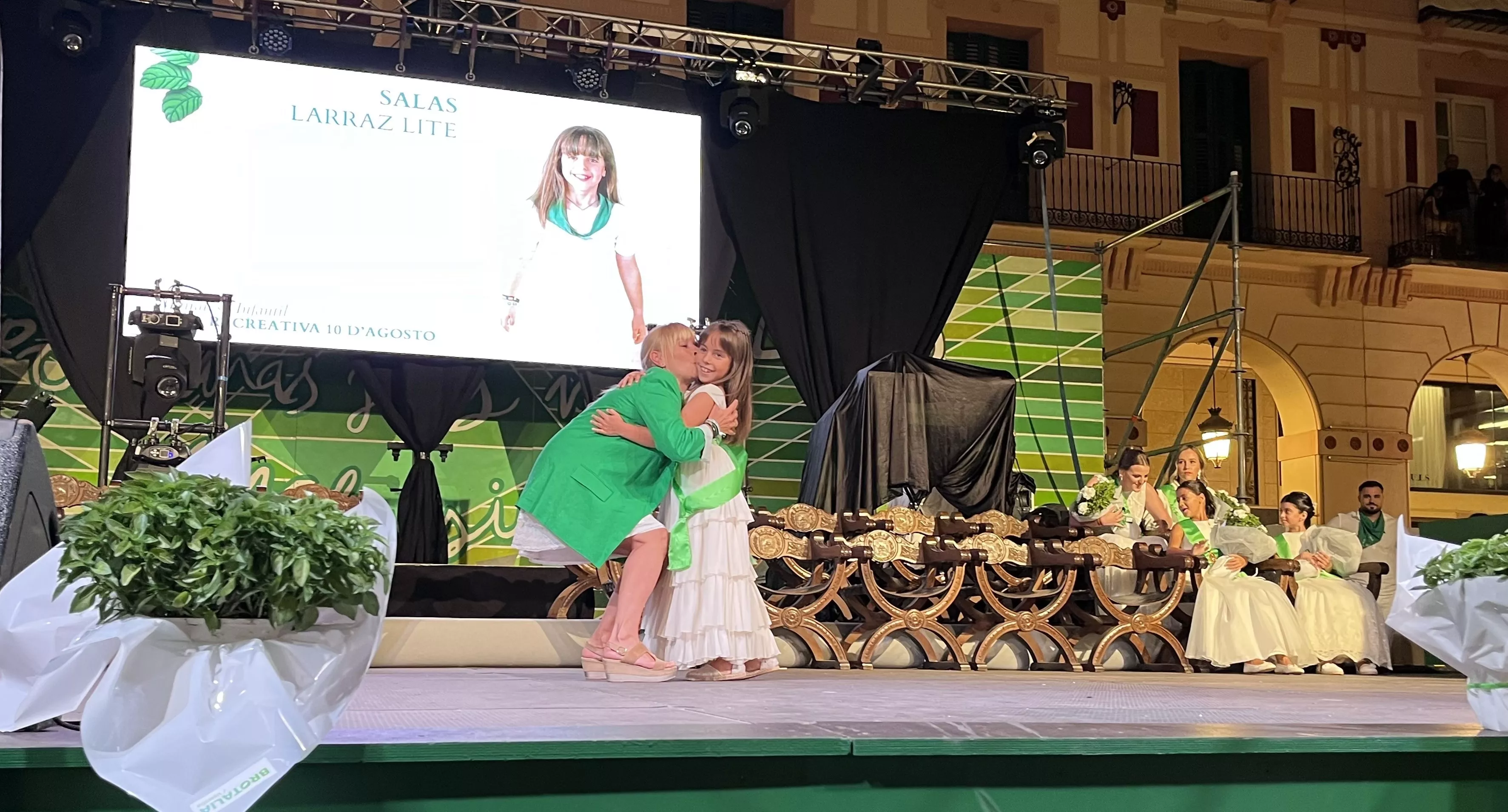 Presentación de las mairalesas de Huesca. Foto: Mercedes Manterola