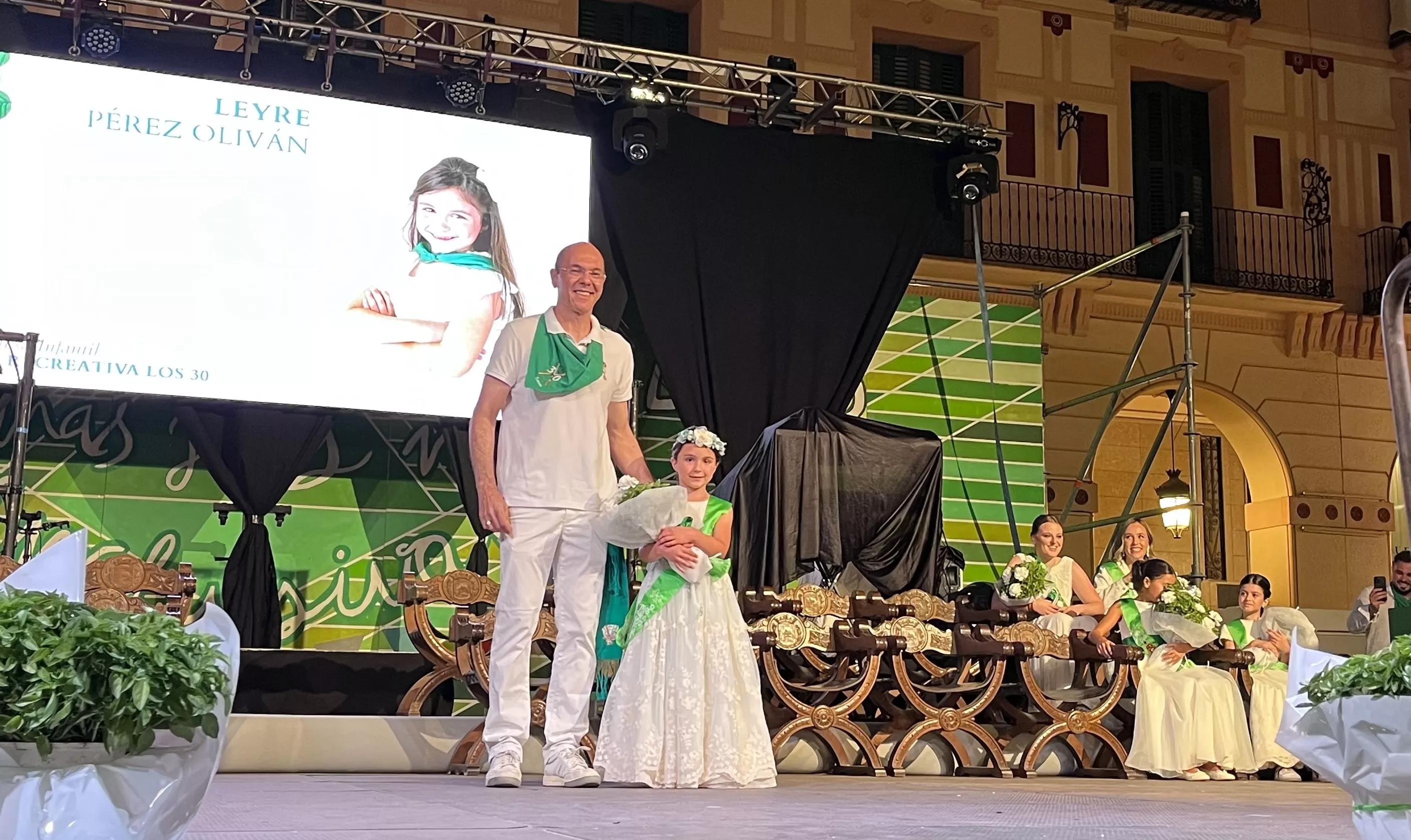 Presentación de las mairalesas de Huesca. Foto: Mercedes Manterola