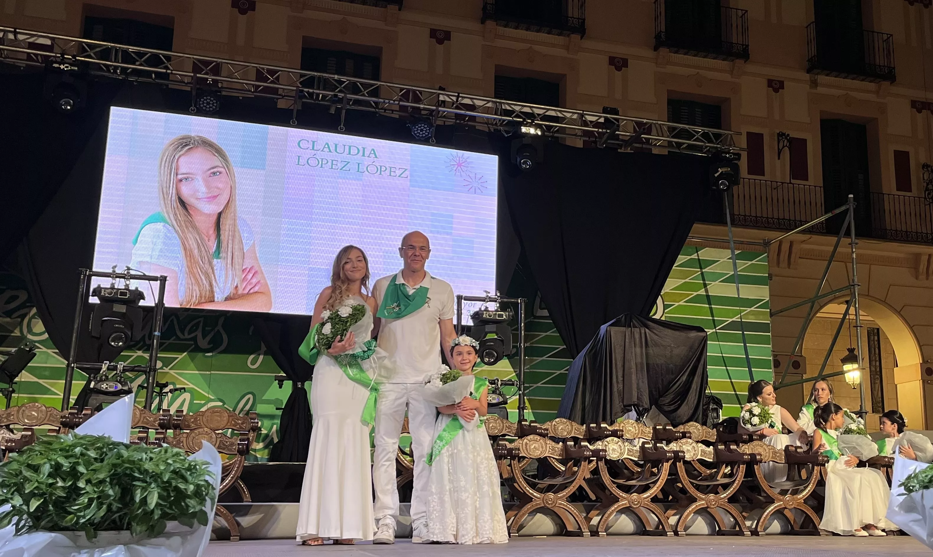 Presentación de las mairalesas de Huesca. Foto: Mercedes Manterola
