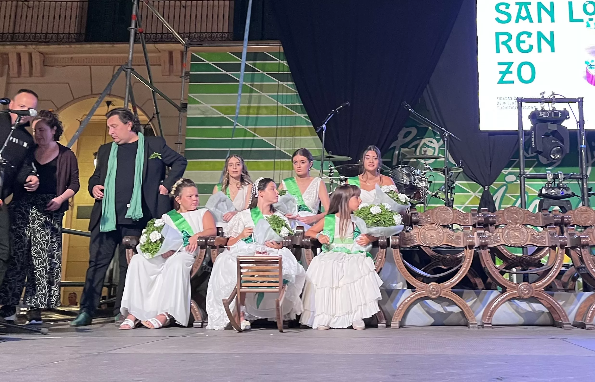 Presentación de las mairalesas de Huesca. Foto: Mercedes Manterola