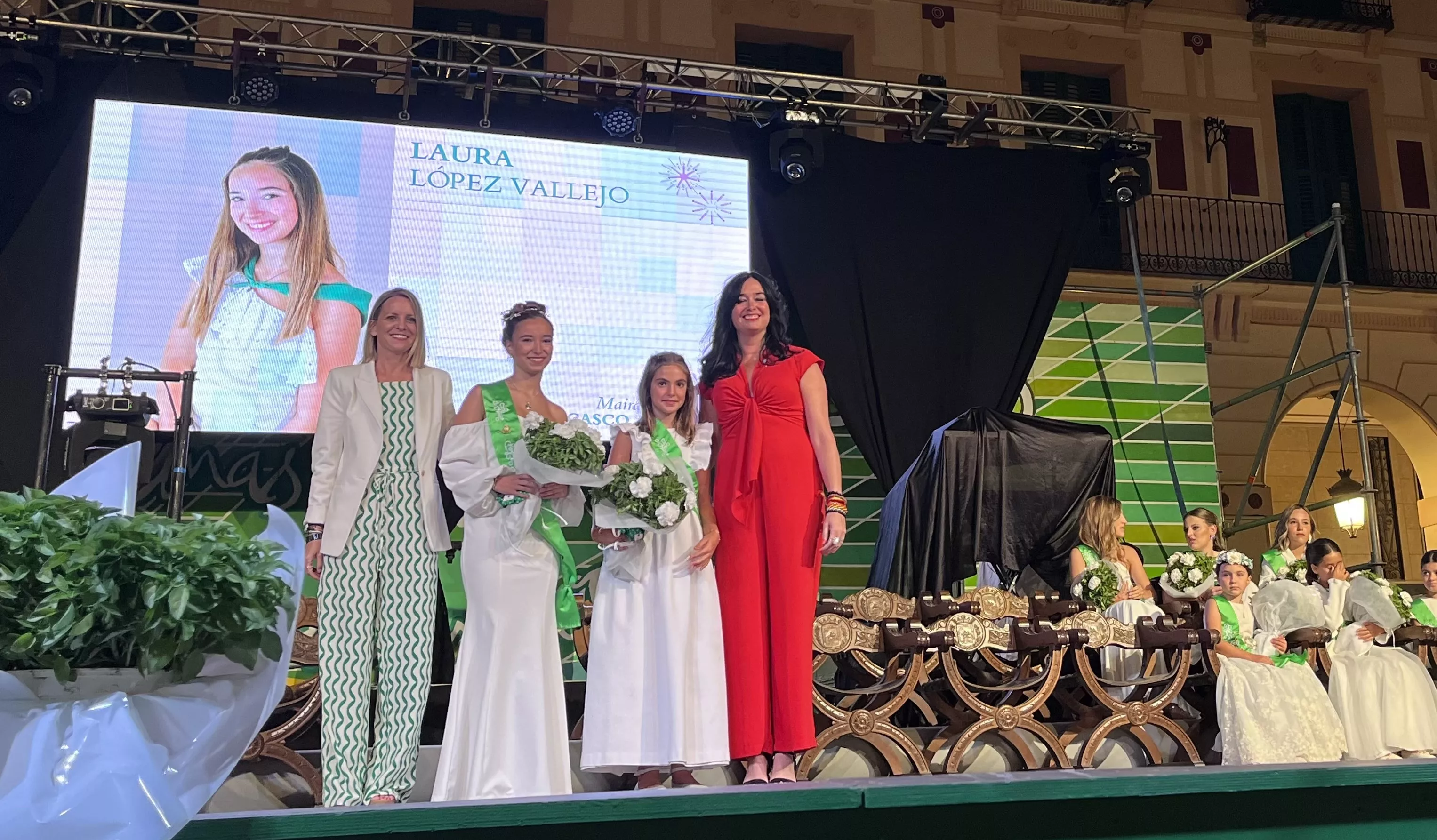 Presentación de las mairalesas de Huesca. Foto: Mercedes Manterola