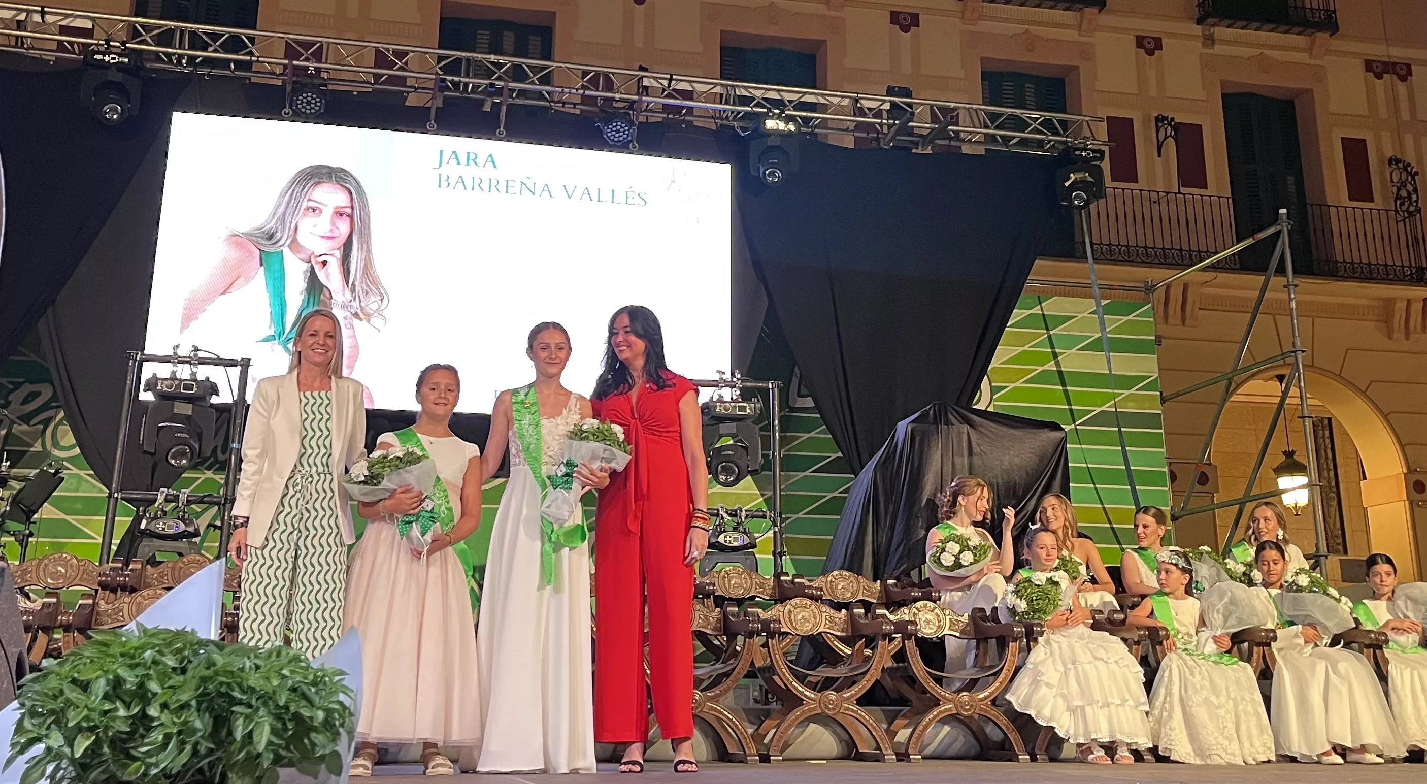 Presentación de las mairalesas de Huesca. Foto: Mercedes Manterola