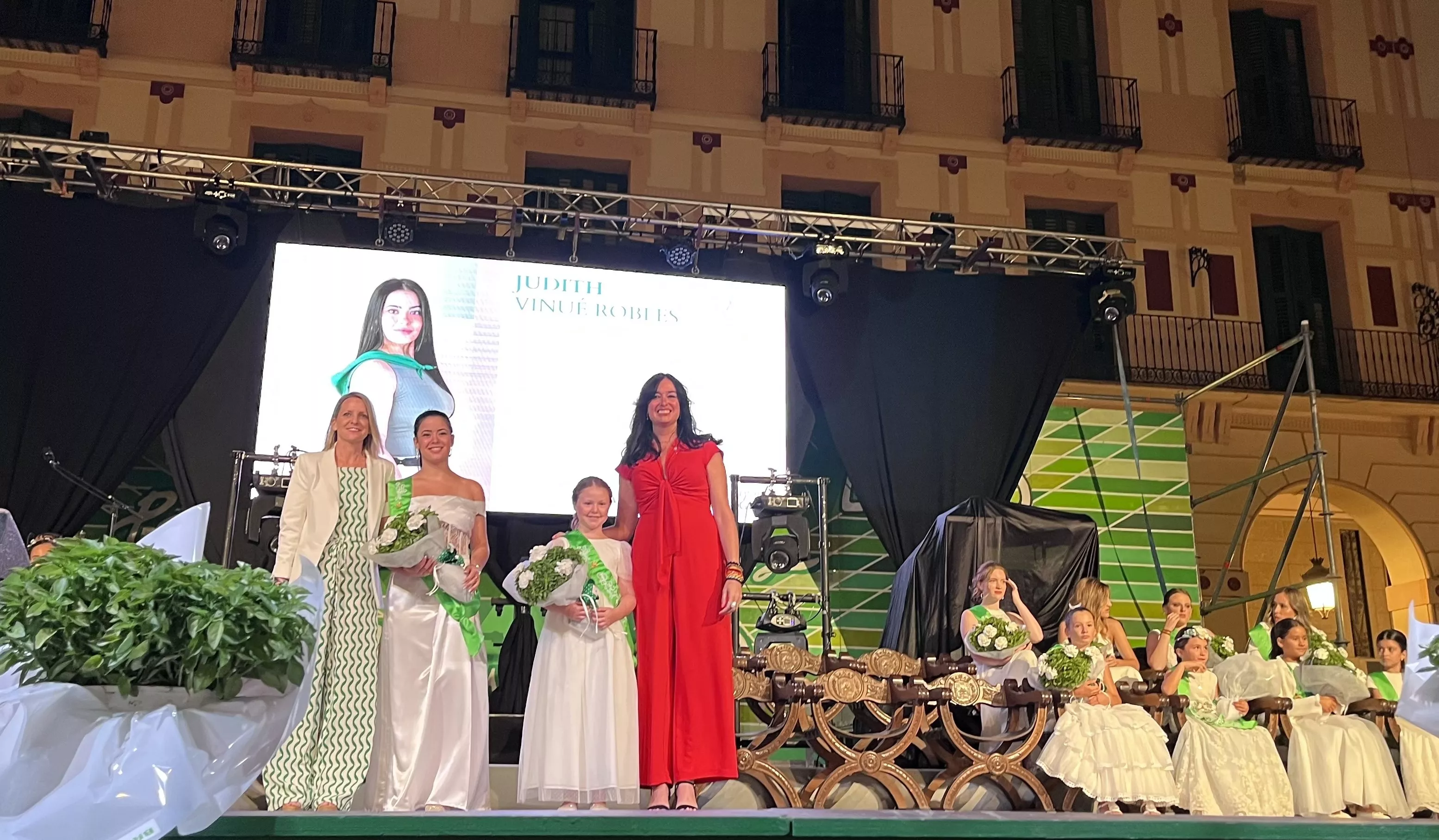 Presentación de las mairalesas de Huesca. Foto: Mercedes Manterola