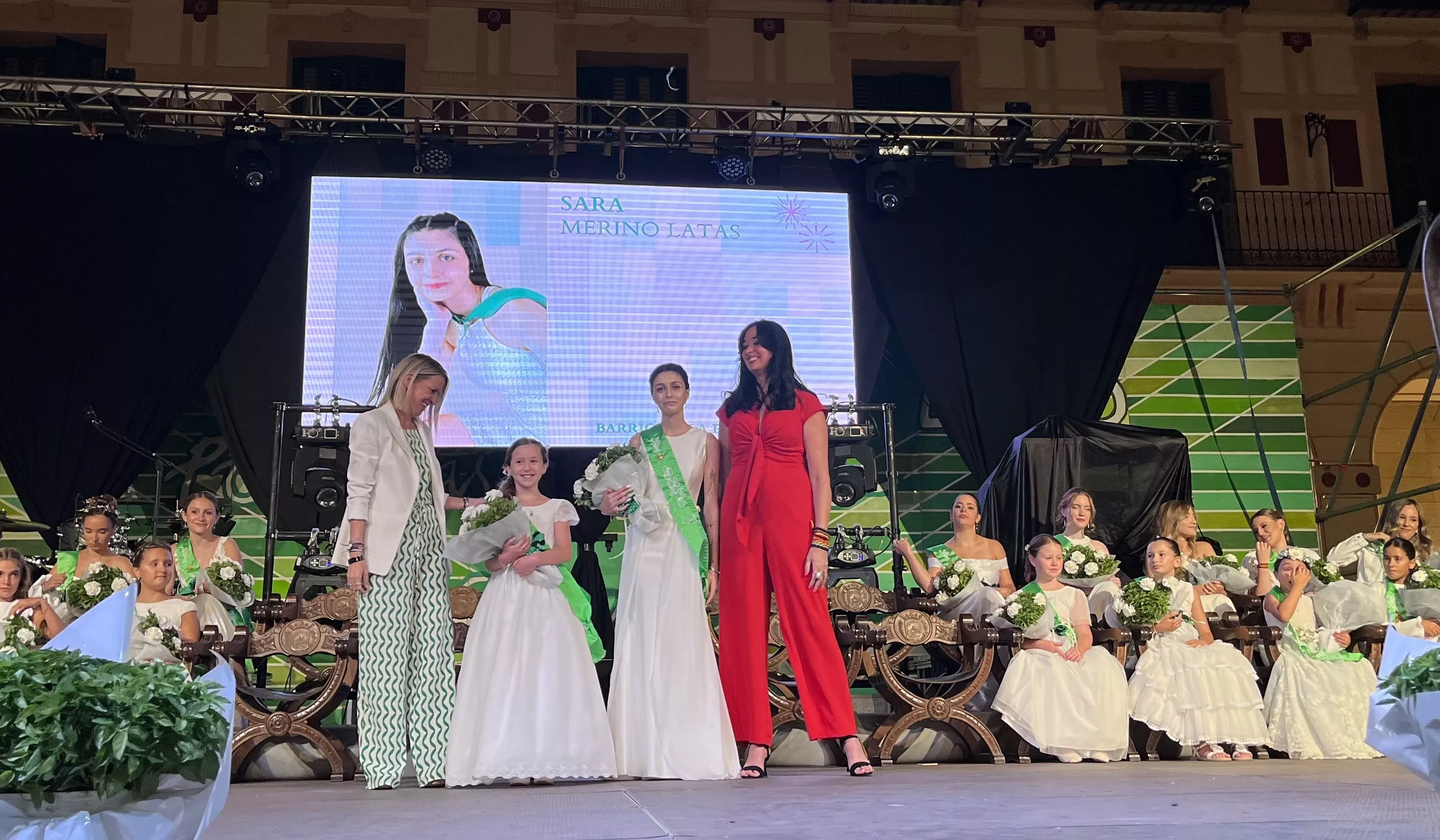 Presentación de las mairalesas de Huesca. Foto: Mercedes Manterola