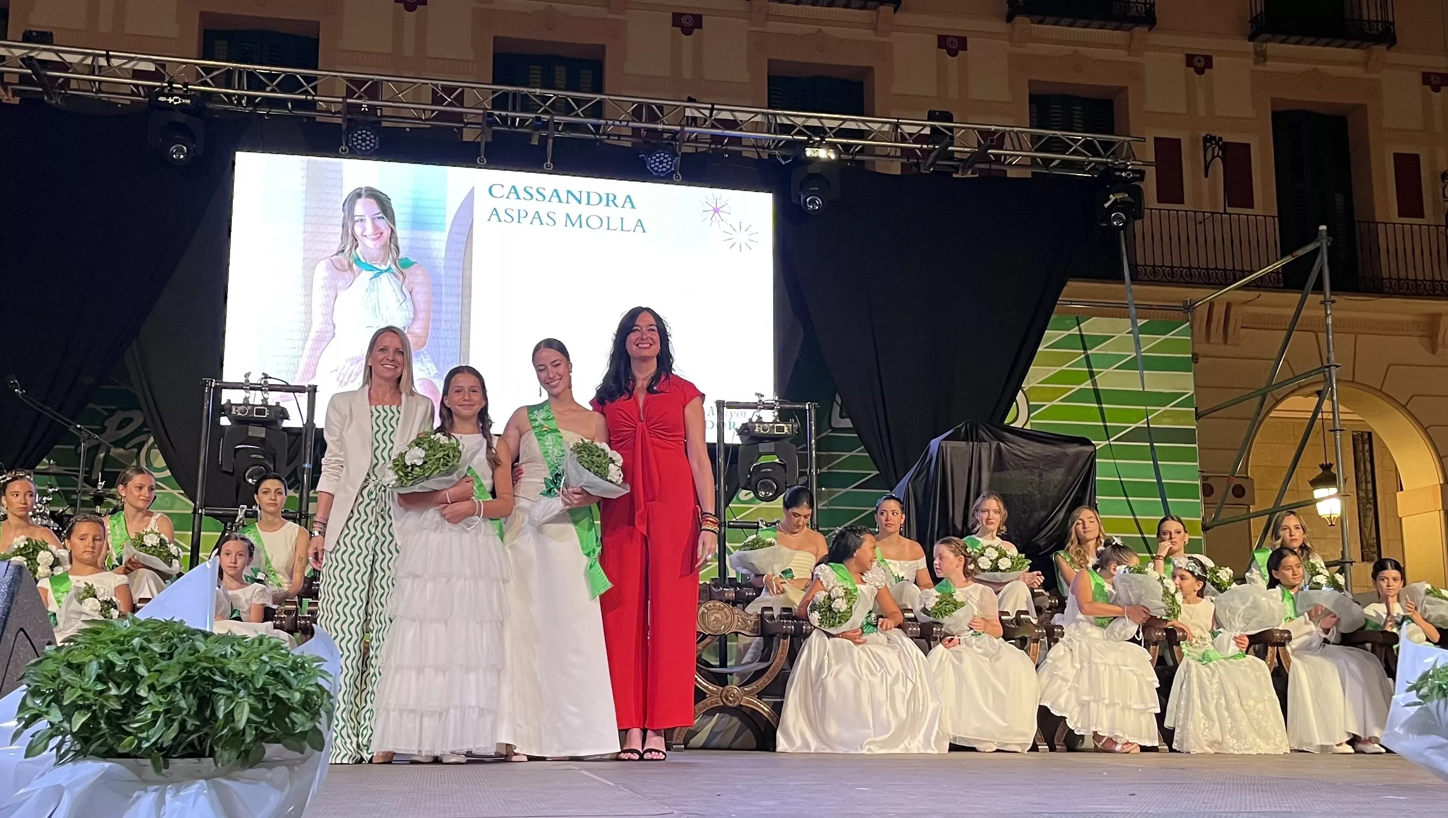 Presentación de las mairalesas de Huesca. Foto: Mercedes Manterola