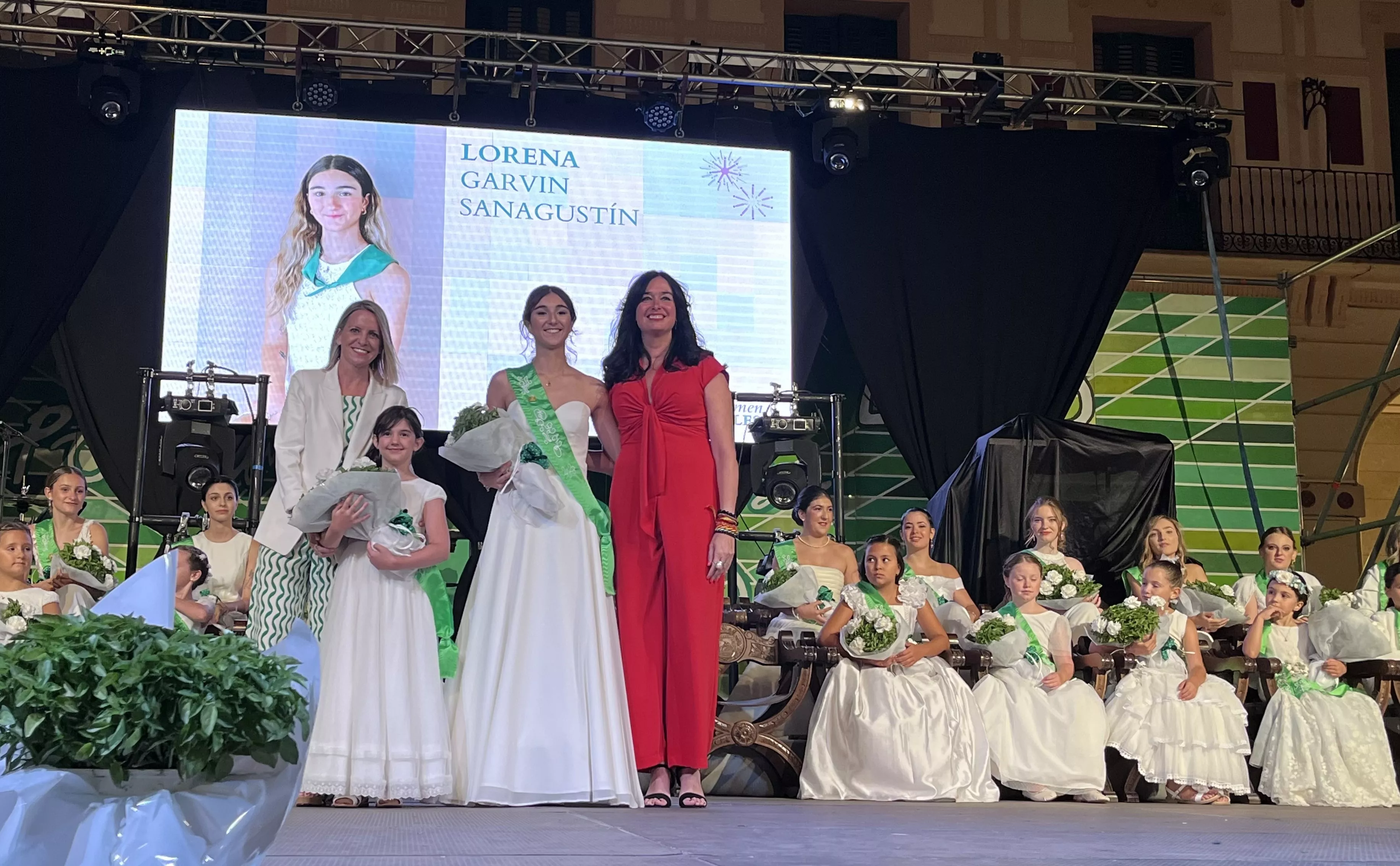 Presentación de las mairalesas de Huesca. Foto: Mercedes Manterola