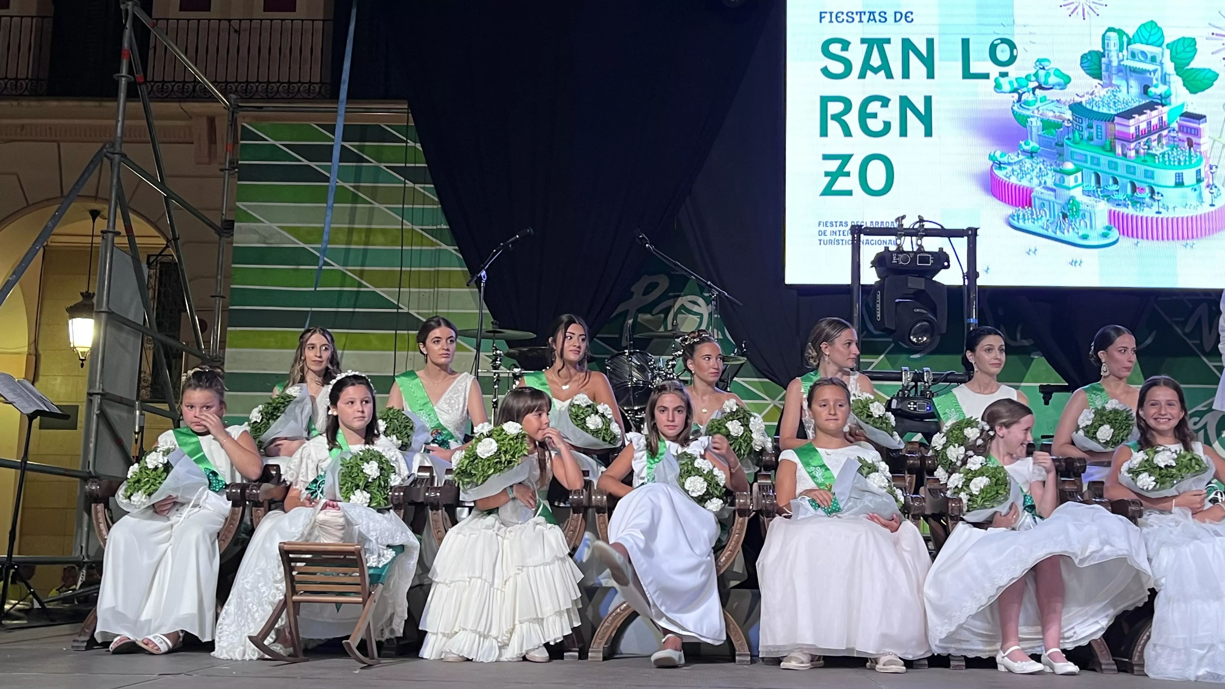 Presentación de las mairalesas de Huesca. Foto: Mercedes Manterola