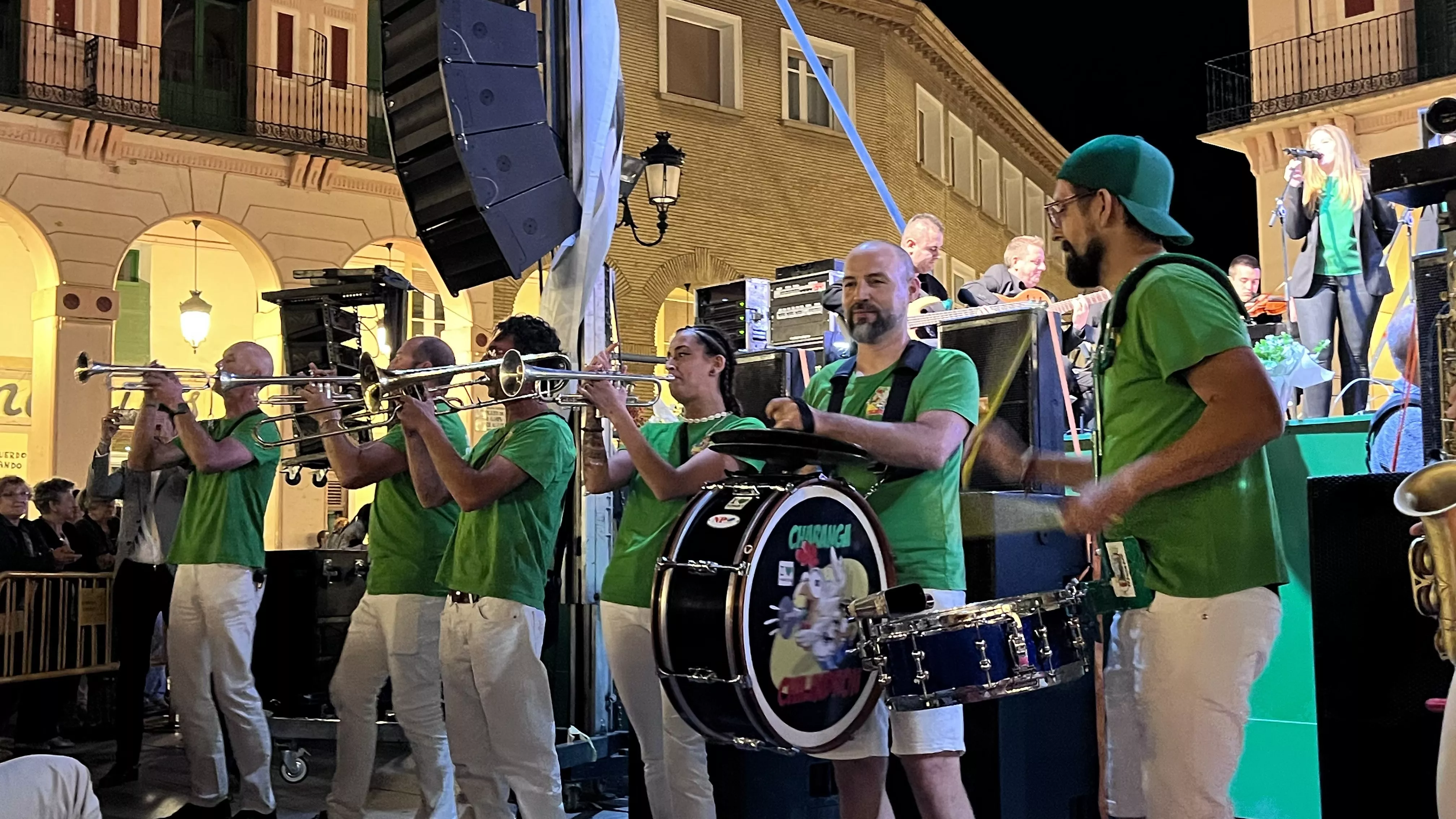 Presentación de las mairalesas de Huesca. Foto: Mercedes Manterola
