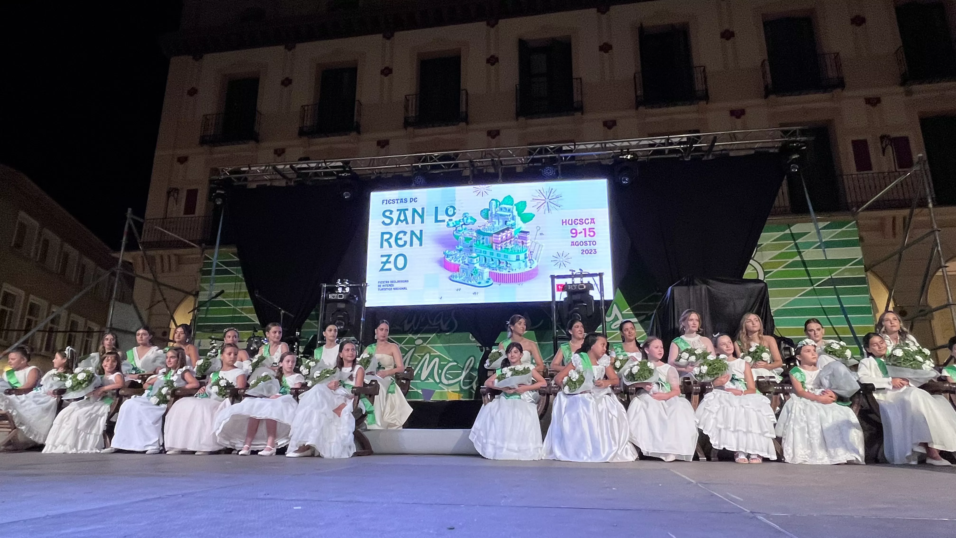 Presentación de las mairalesas de Huesca. Foto: Mercedes Manterola Presentación de las mairalesas de Huesca. Foto: Mercedes Manterola