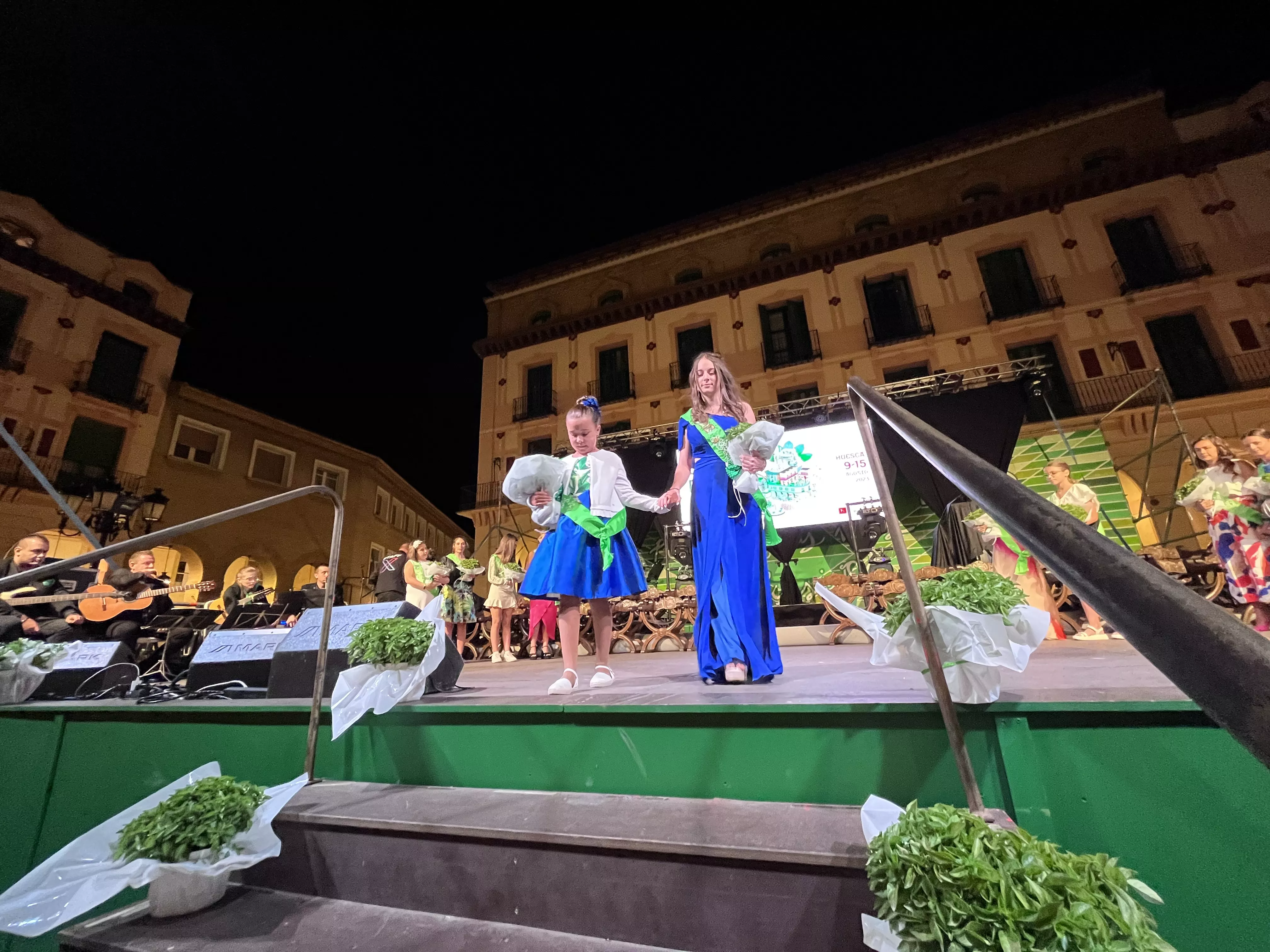 Presentación de las mairalesas de Huesca. Foto: Mercedes Manterola