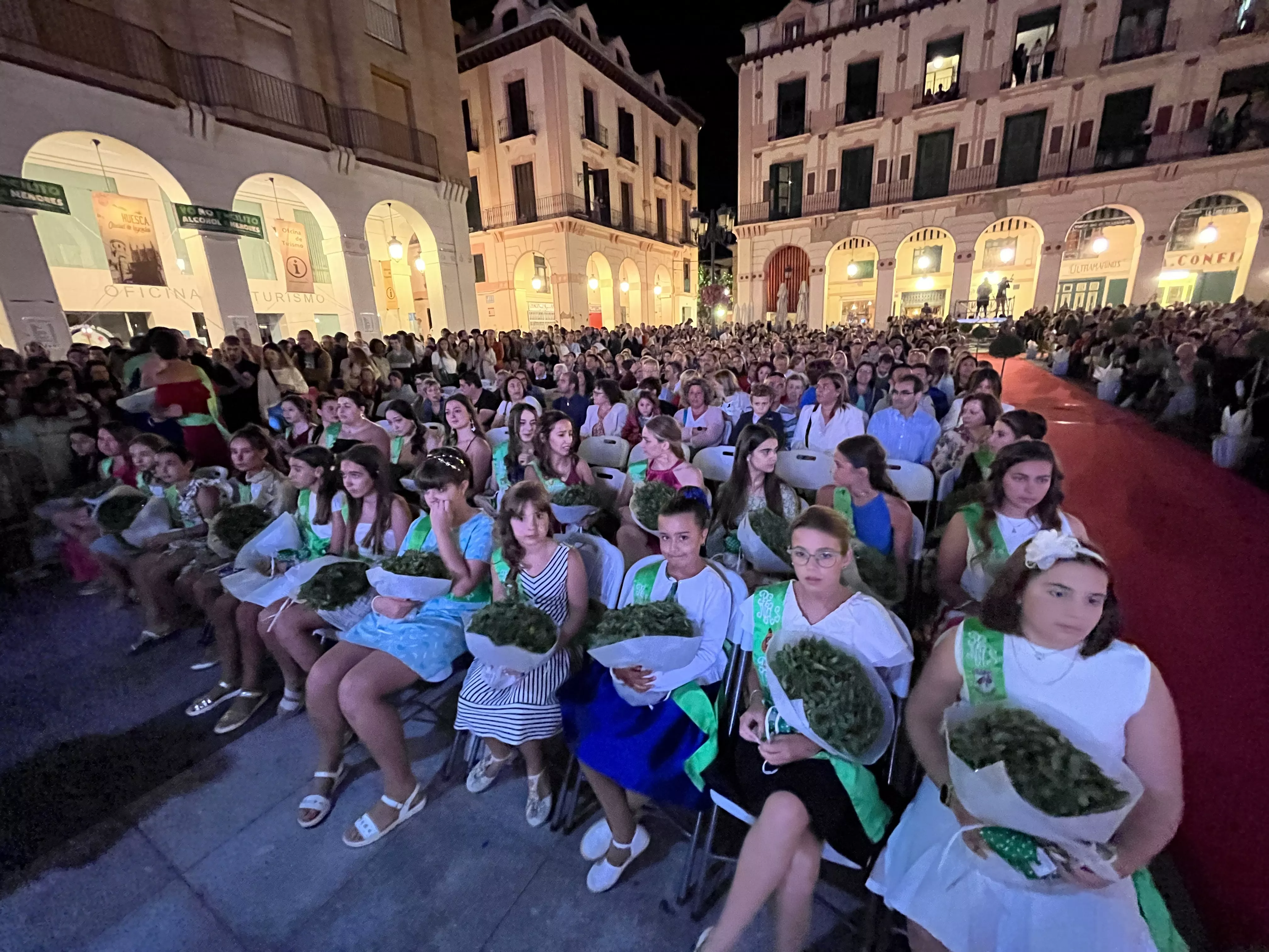 Presentación de las mairalesas de Huesca. Foto: Mercedes Manterola