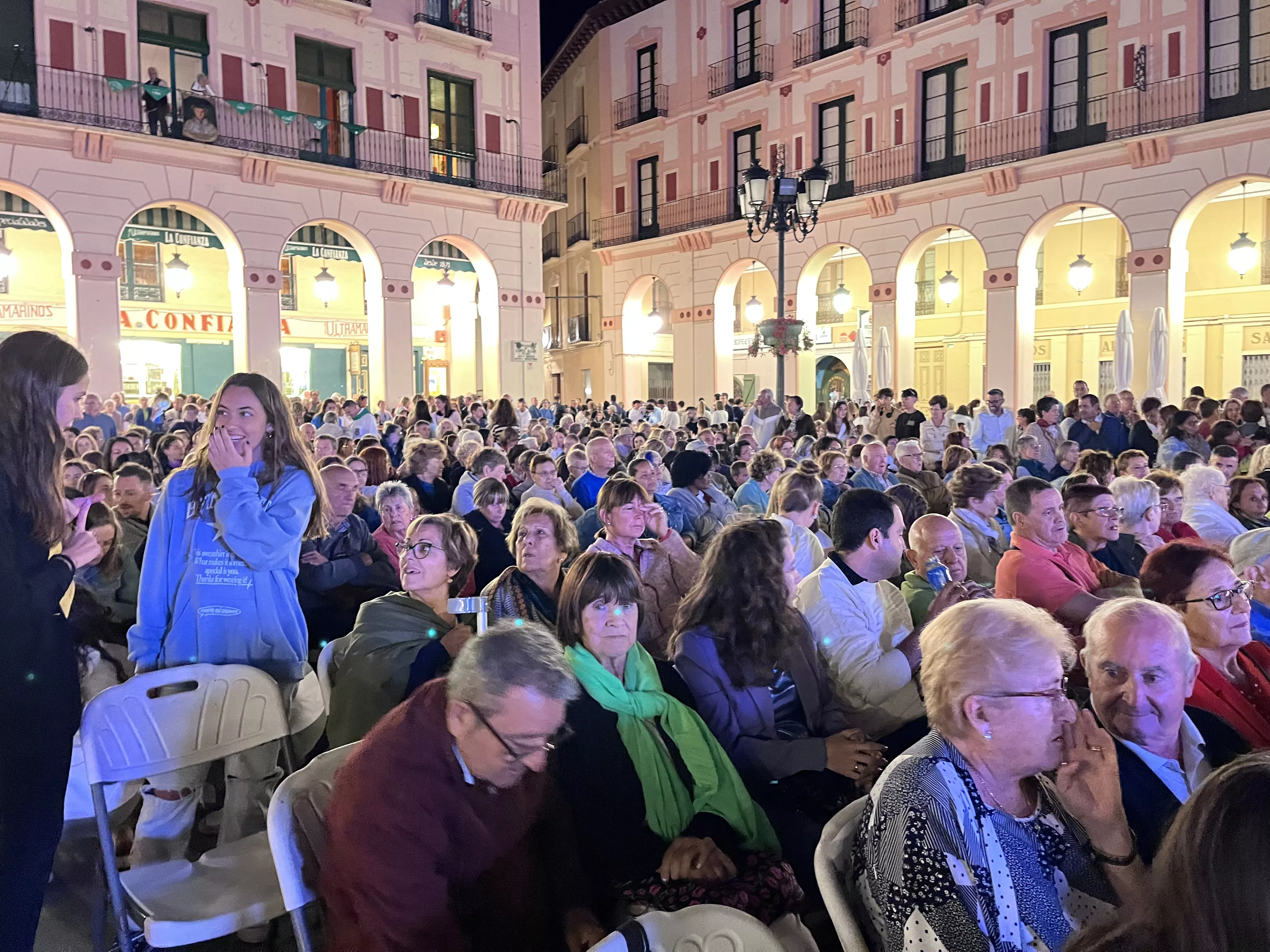 Presentación de las mairalesas de Huesca. Foto: Mercedes Manterola