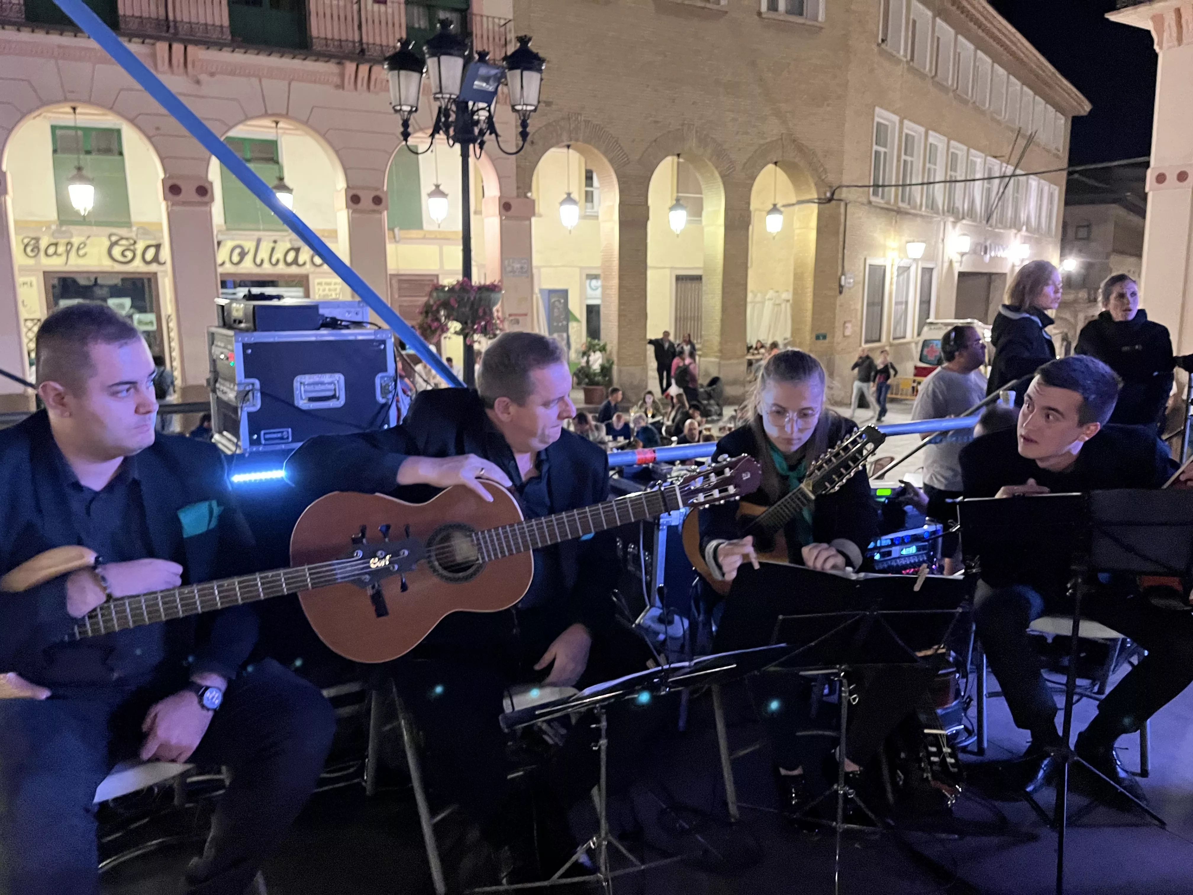 Presentación de las mairalesas de Huesca. Foto: Mercedes Manterola