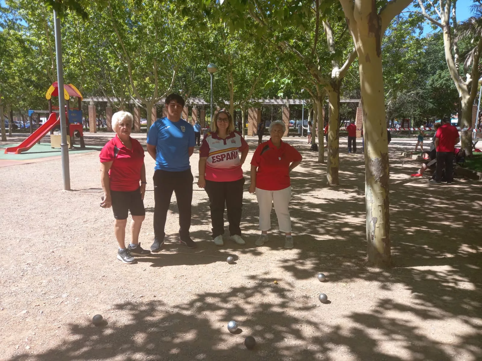 Torneo San Lorenzo de petanca. Foto: José Luis Barrao