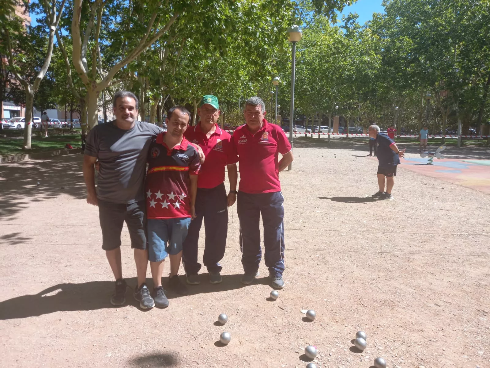 Torneo San Lorenzo de petanca. Foto: José Luis Barrao