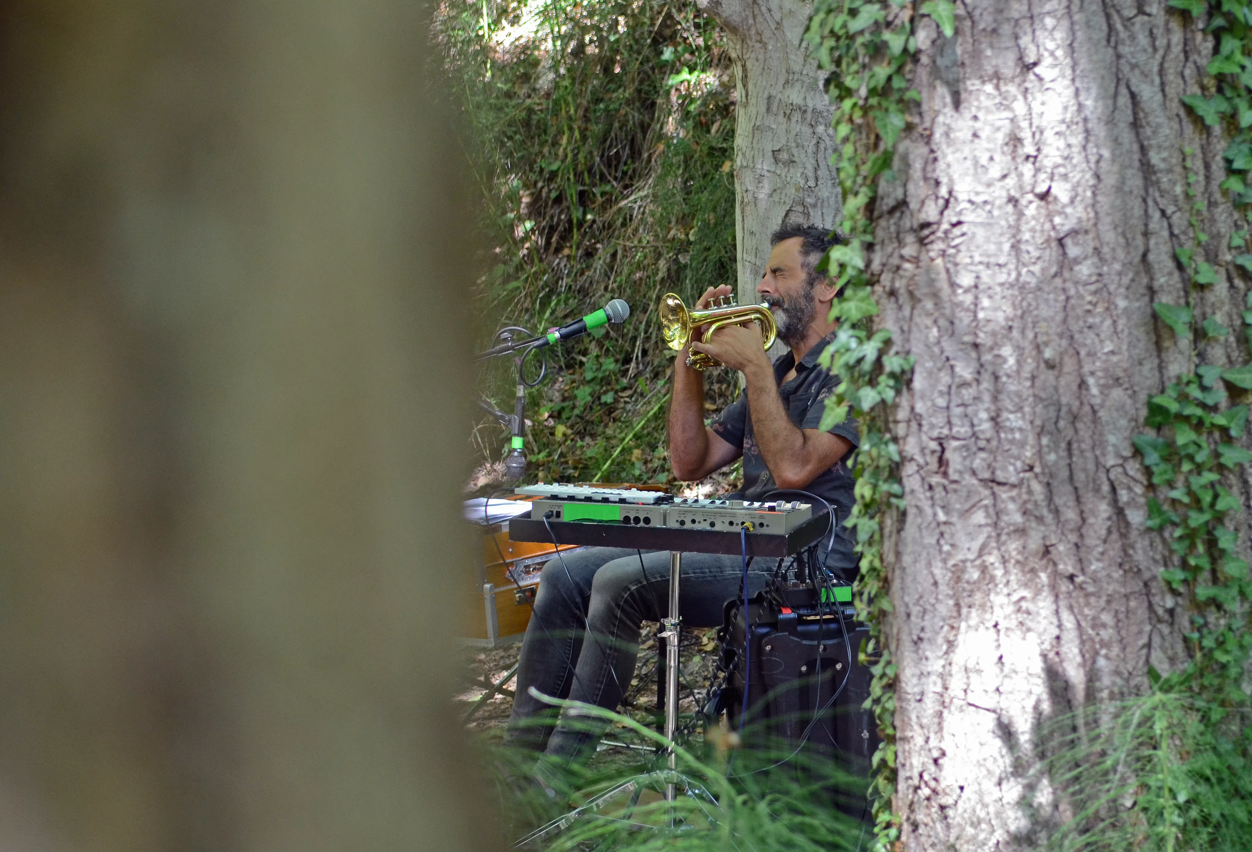 Actuación de Amorante en el barranco de Gabasa.