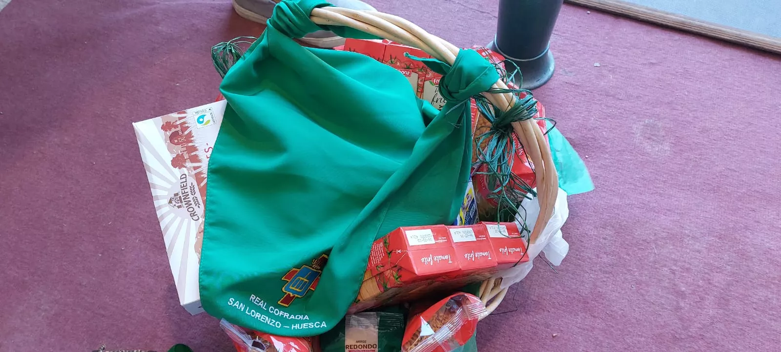 Homenaje a la Cuna de San Lorenzo