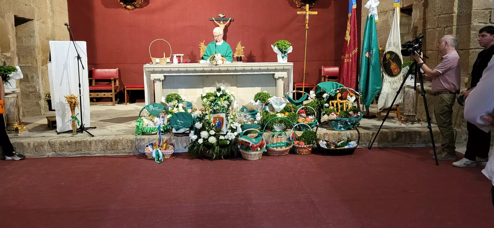 Homenaje a la Cuna de San Lorenzo