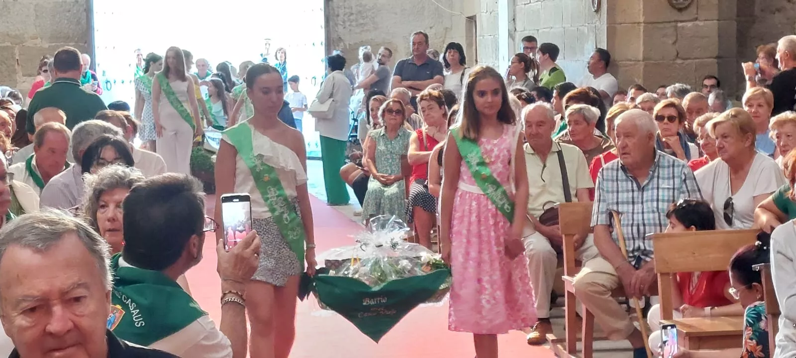 Homenaje a la Cuna de San Lorenzo