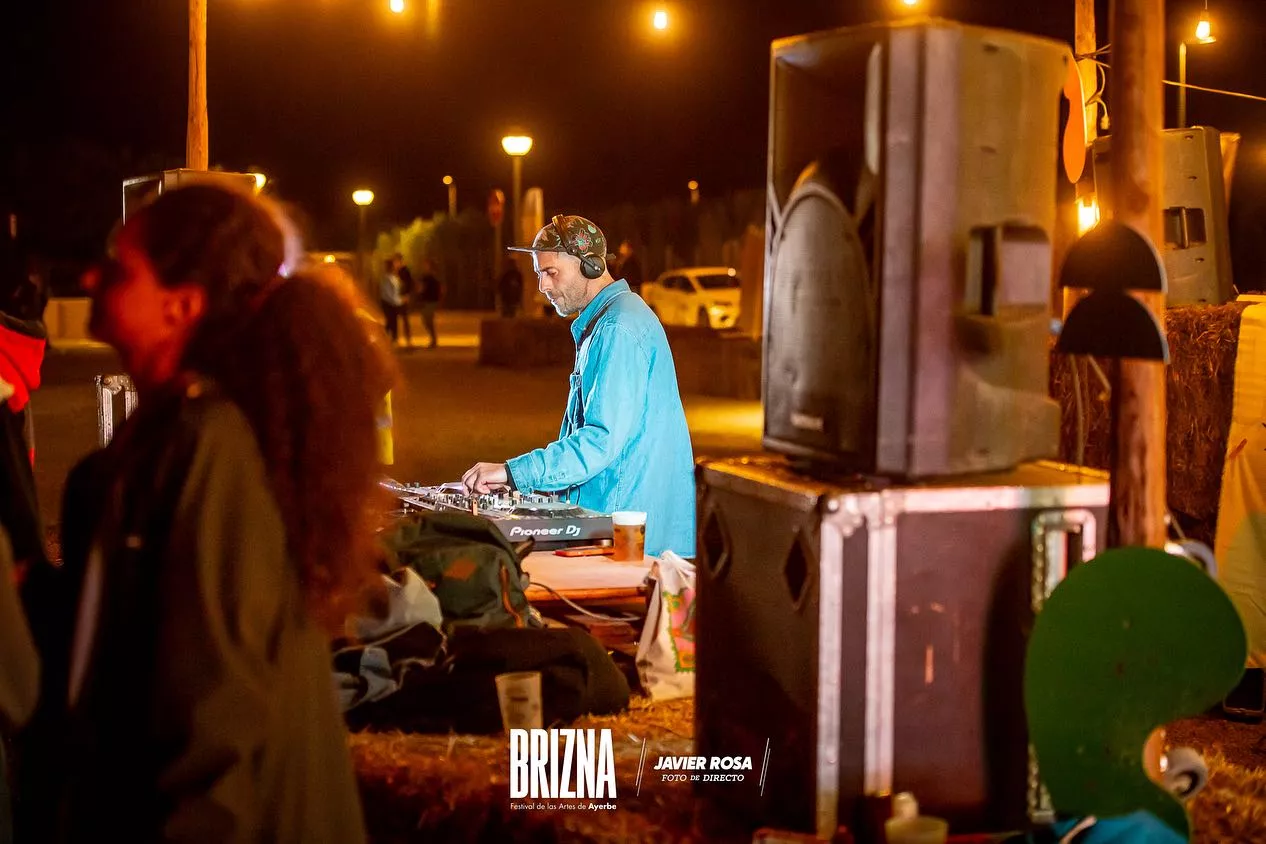 Brizna Festival 2023. Dj Bryan de Calma. Foto Javier Rosa