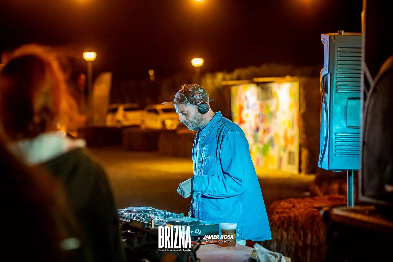 Brizna Festival 2023. Dj Bryan de Calma. Foto Javier Rosa