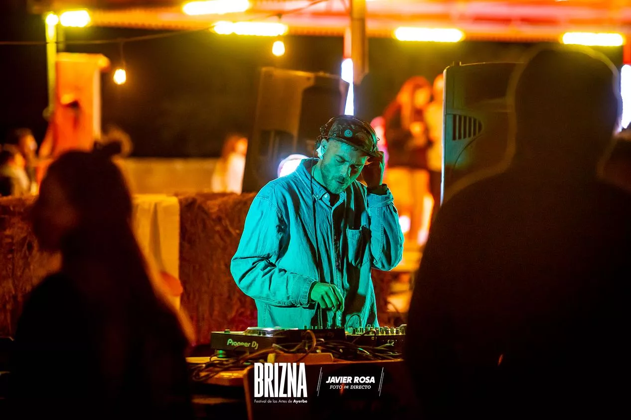 Brizna Festival 2023. Dj Bryan de Calma. Foto Javier Rosa