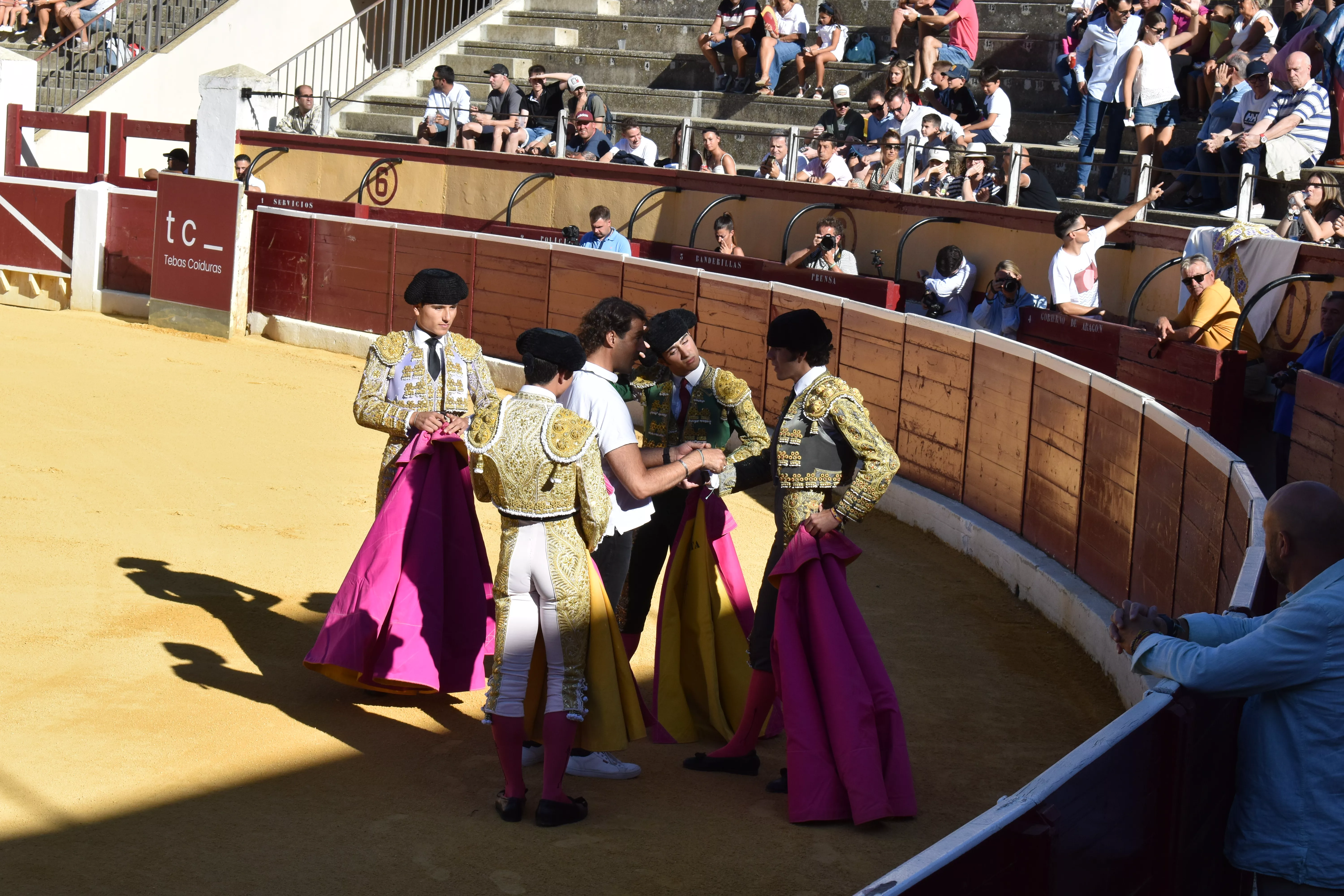 Novillada en Huesca. Foto Carlos Jalle