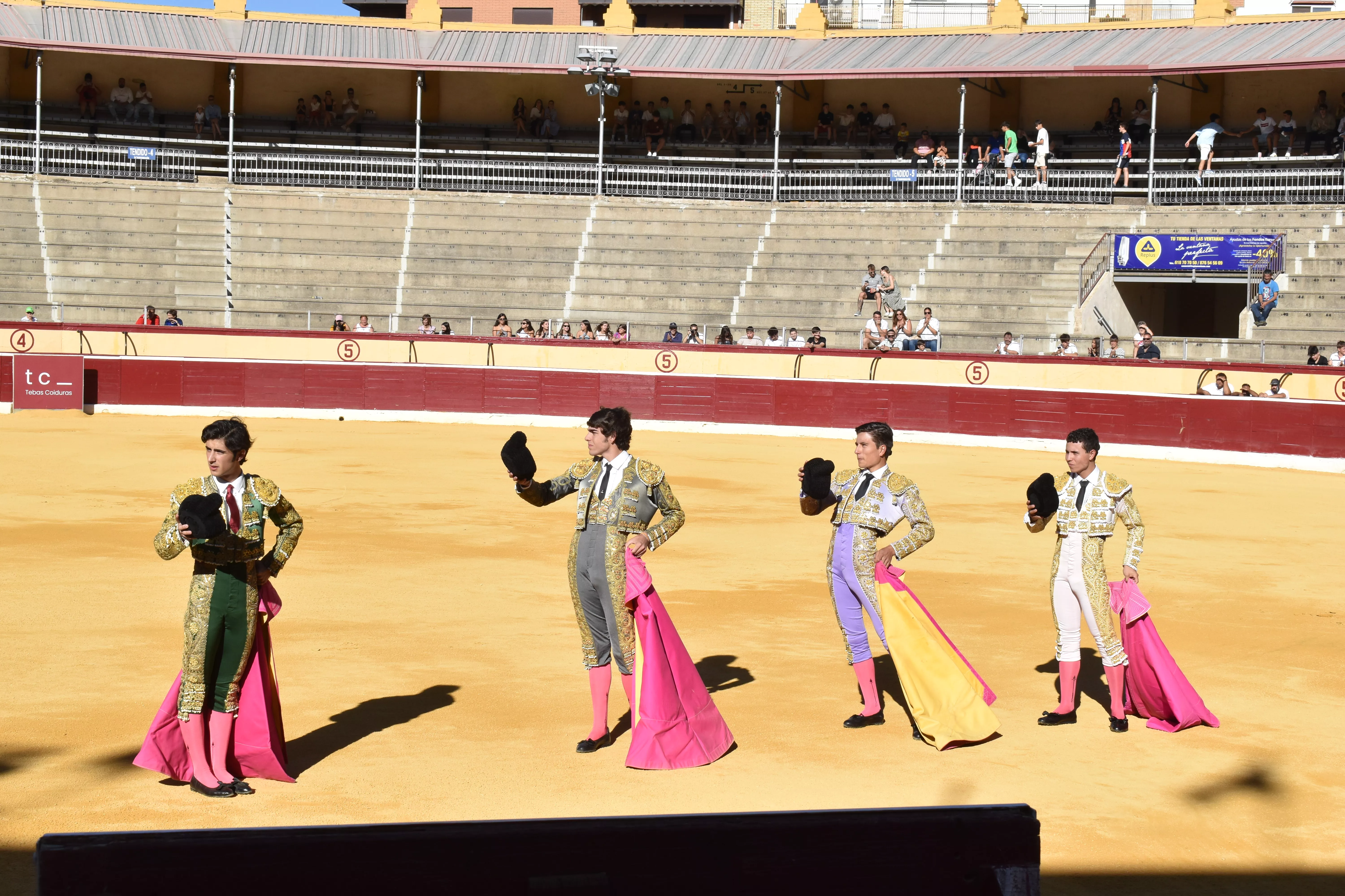 Novillada en Huesca. Foto Carlos Jalle