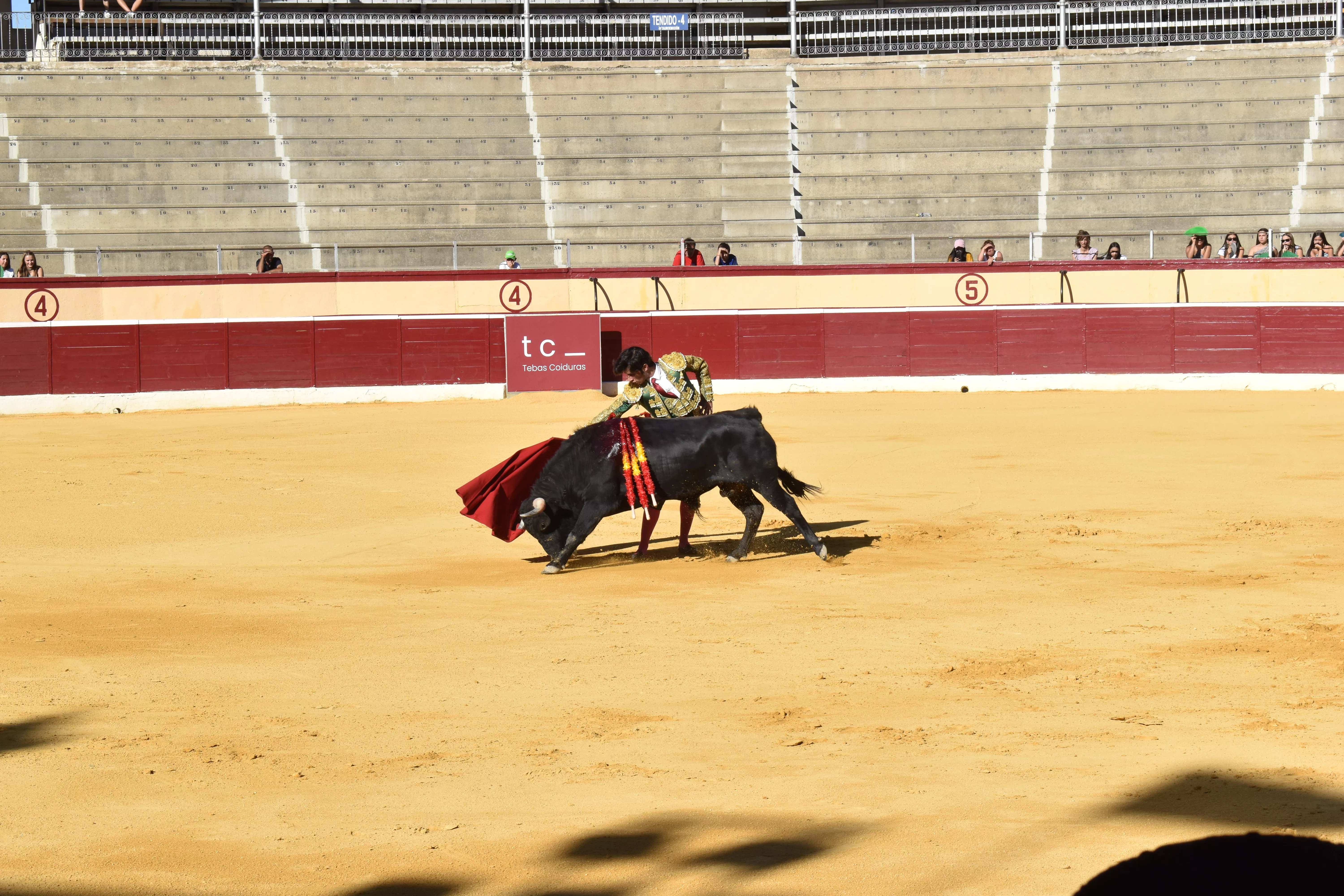 Novillada en Huesca. Foto Carlos Jalle