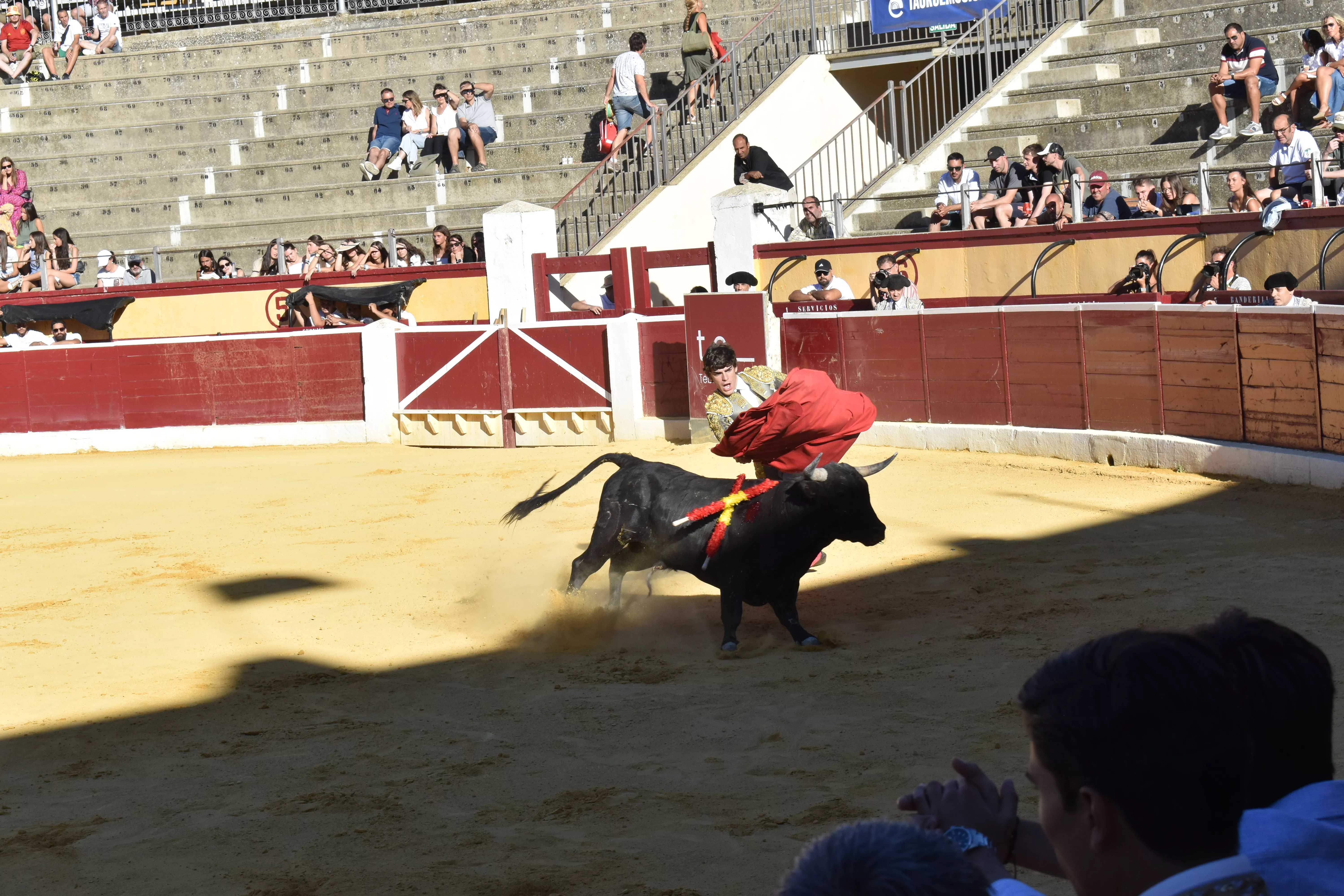 Novillada en Huesca. Foto Carlos Jalle