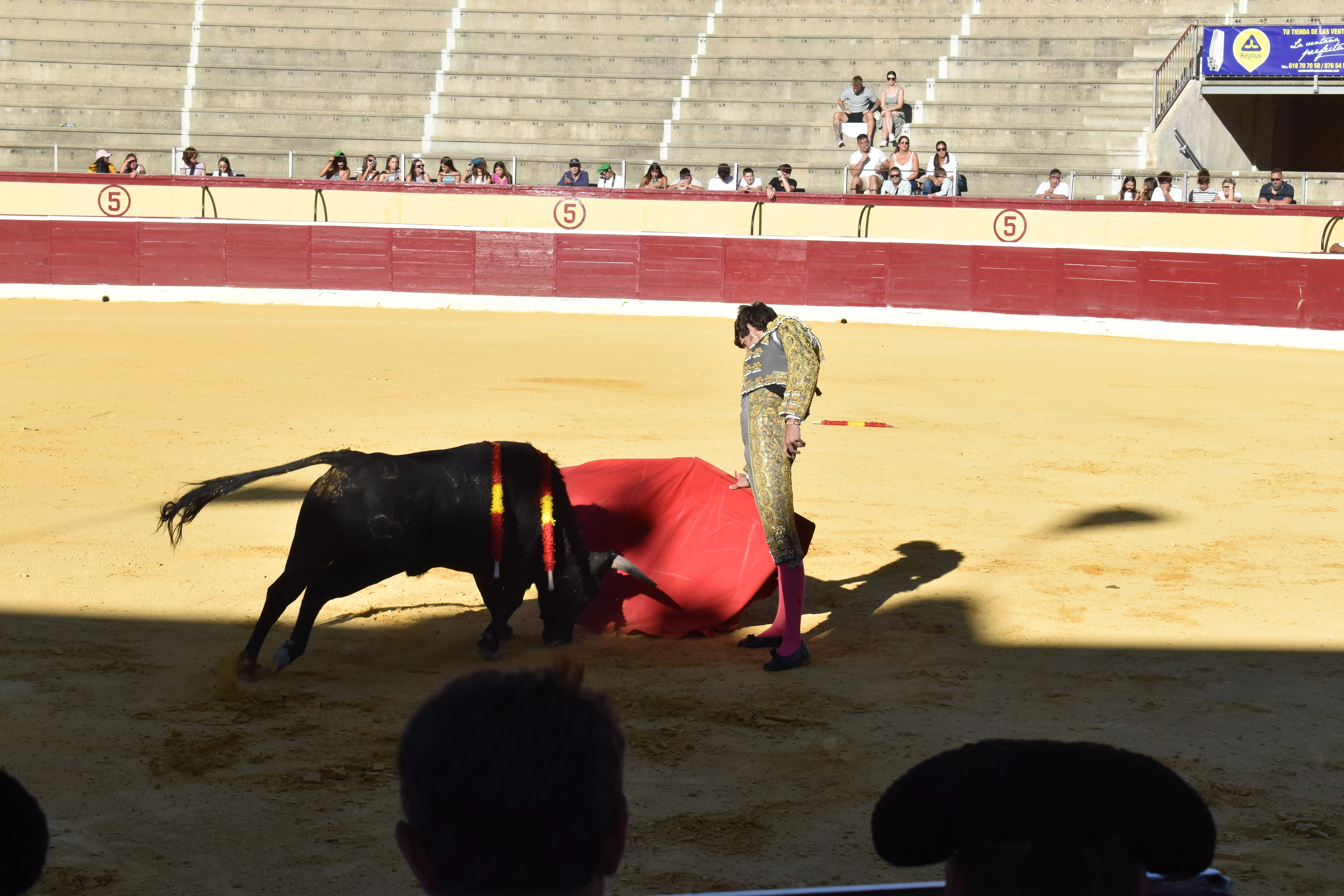 Novillada en Huesca. Foto Carlos Jalle