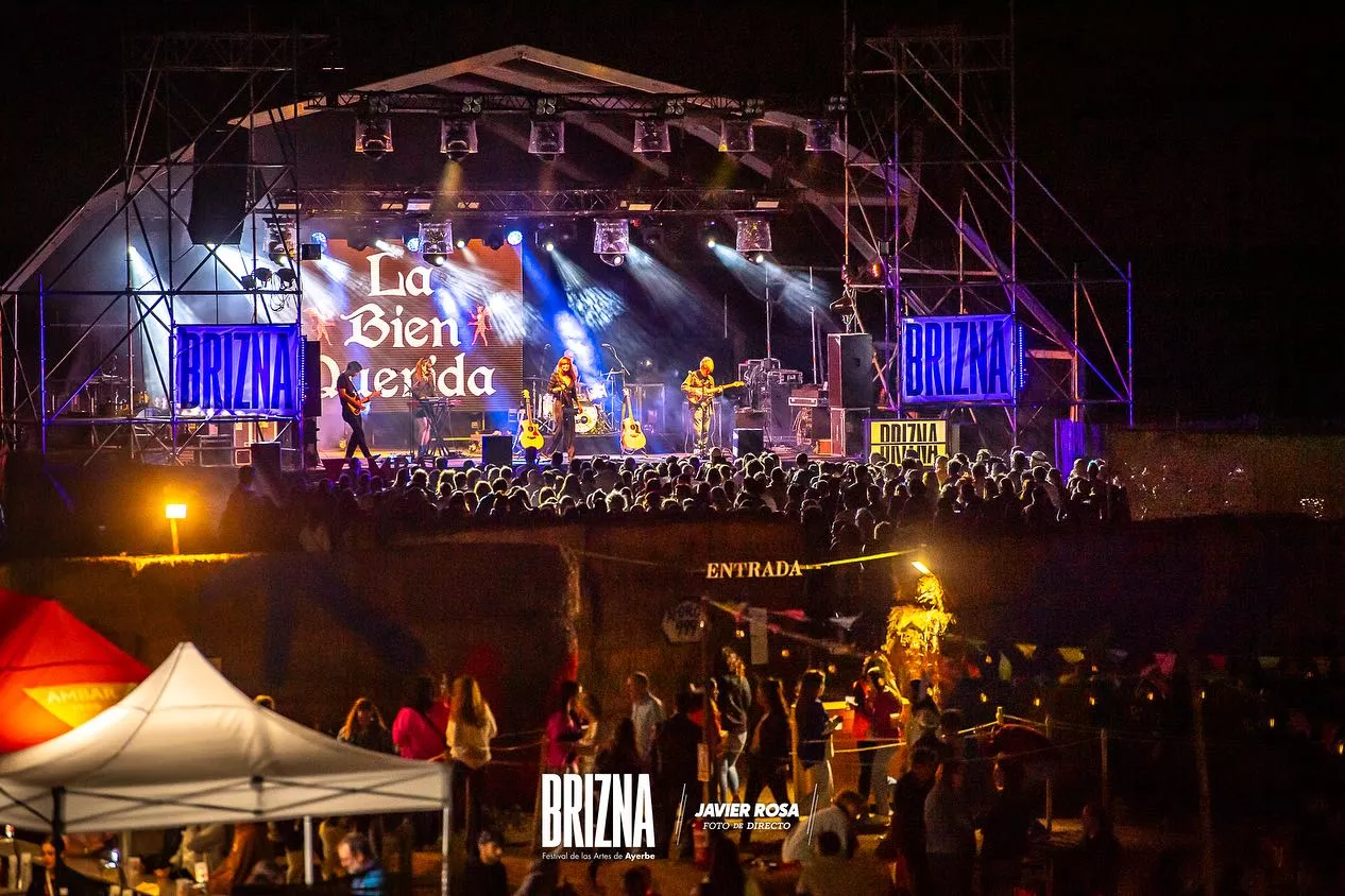Brizna Festival 2023. Concierto de La Bien Querida. Foto Javier Rosa