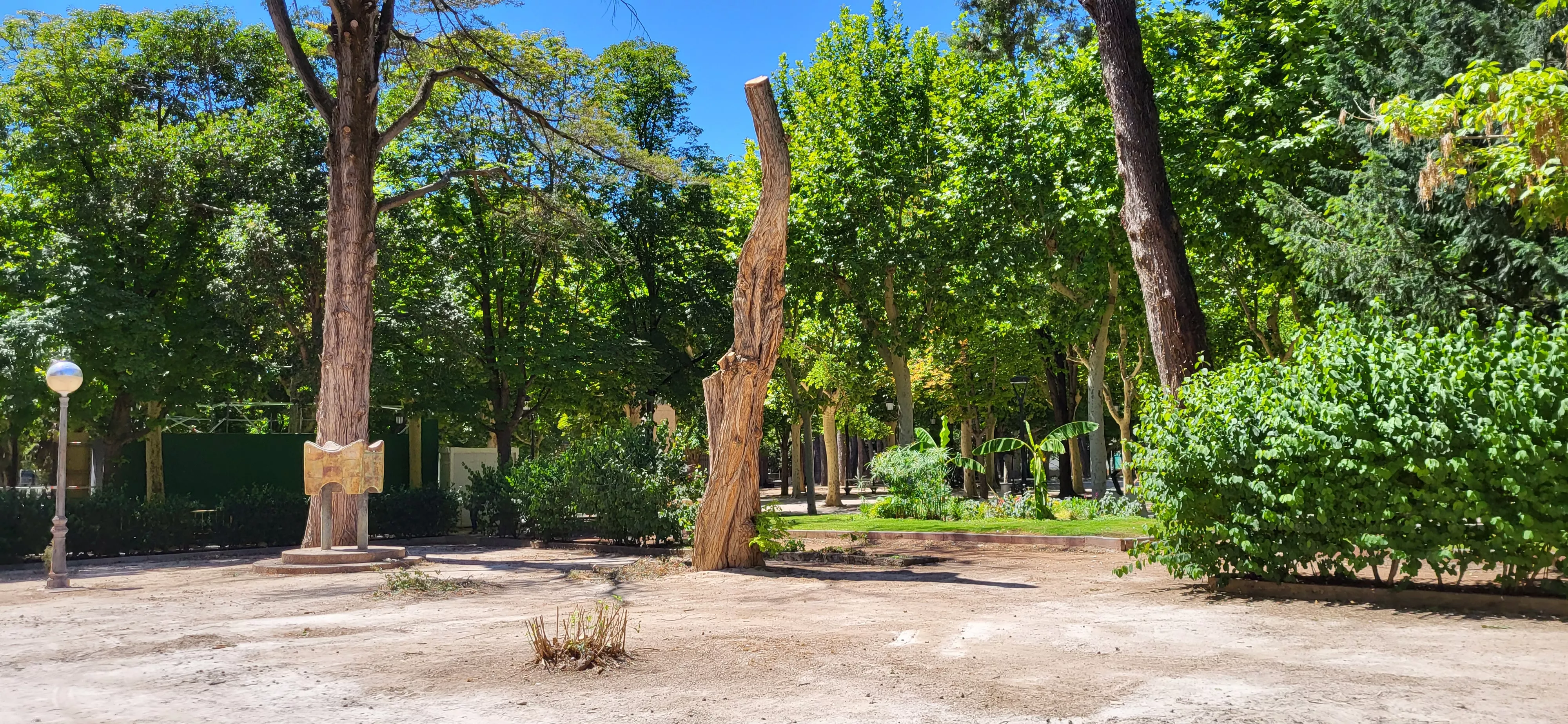 El Parque Miguel Servet ha reabierto tras la evaluación de daños por la tormenta.