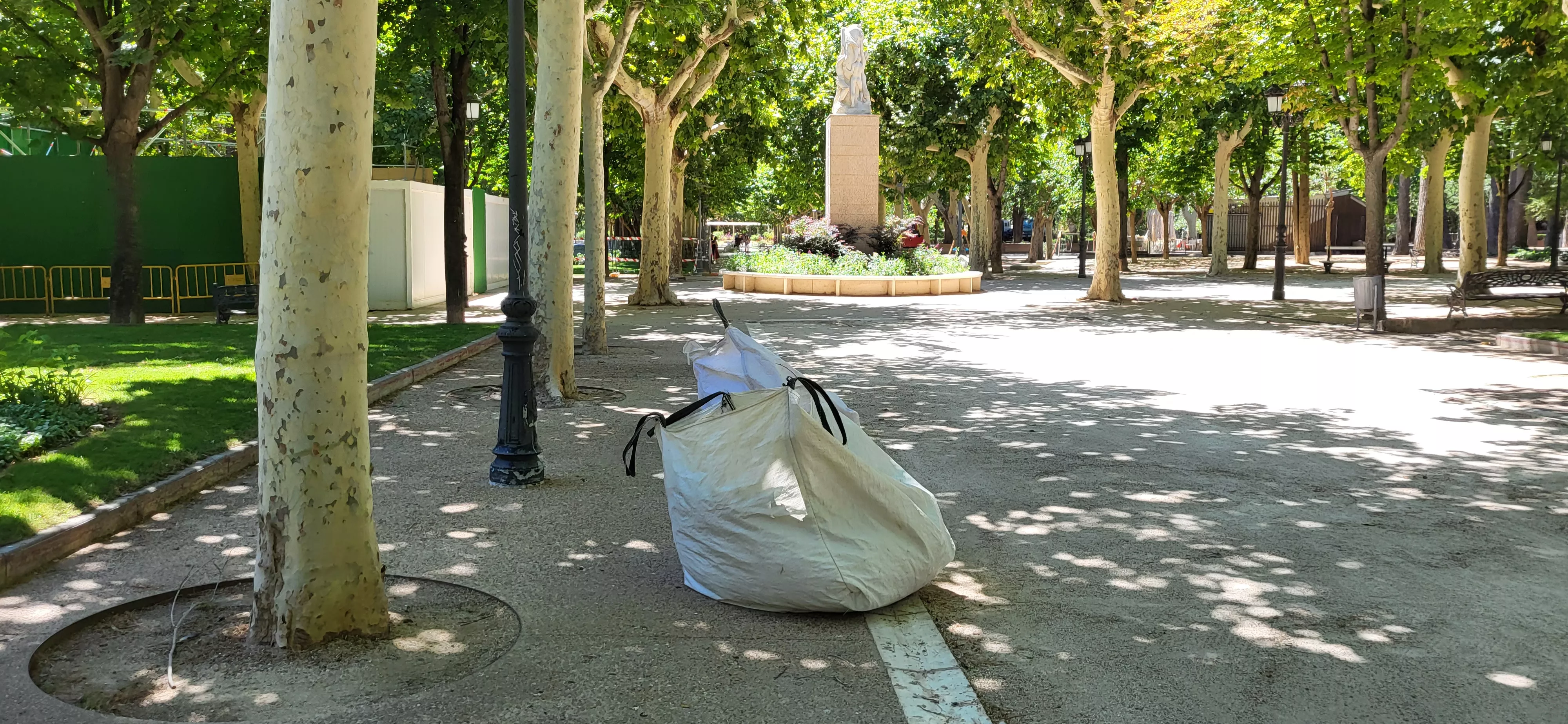 El Parque Miguel Servet ha reabierto tras la evaluación de daños por la tormenta.